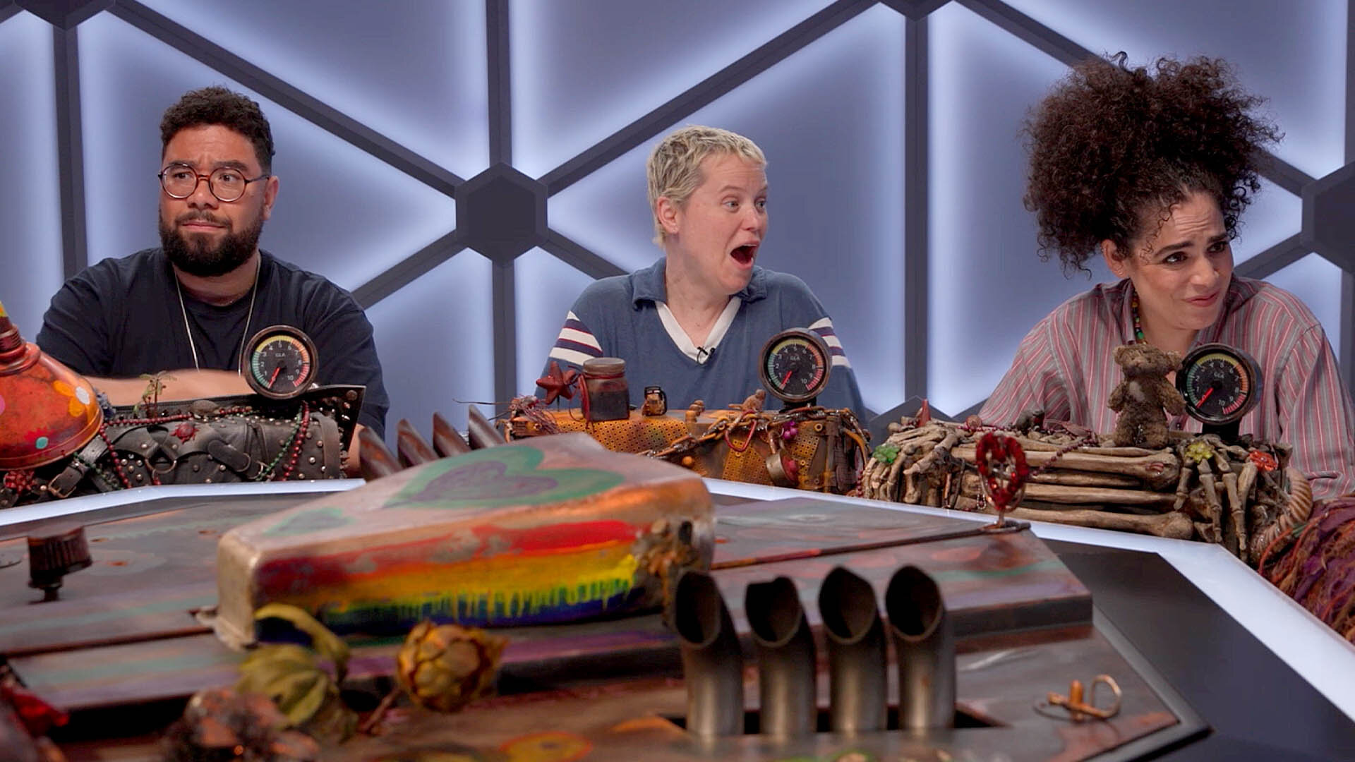 Adventuring Party S22E4 Table Pizza