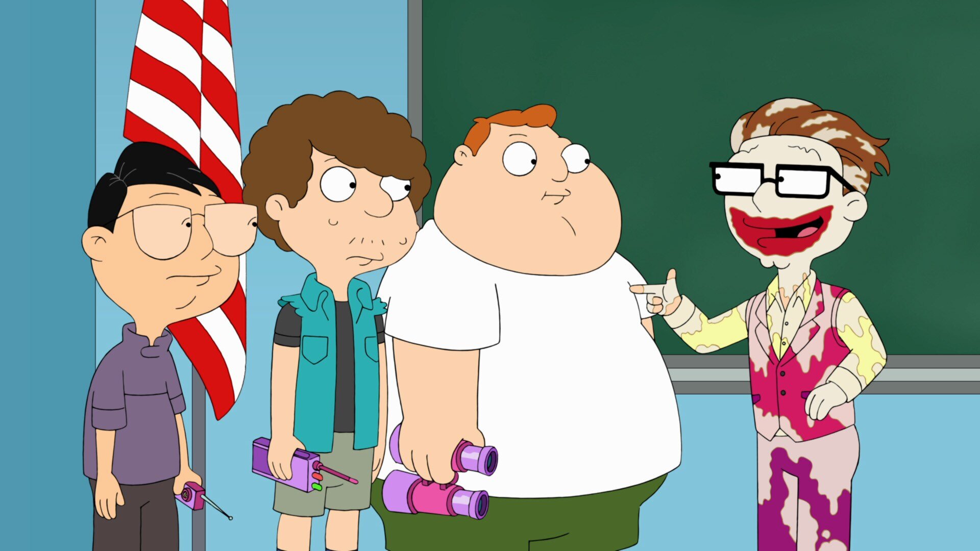 American Dad S20E6 The Violence of the Clams