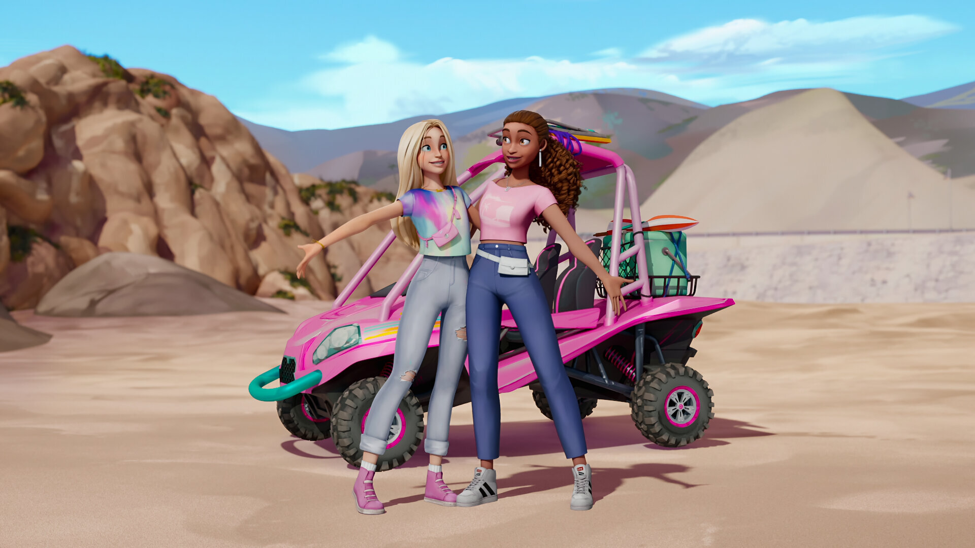 Barbie Mysteries: The Great Horse Chase S2E1 Beach Bash Begins