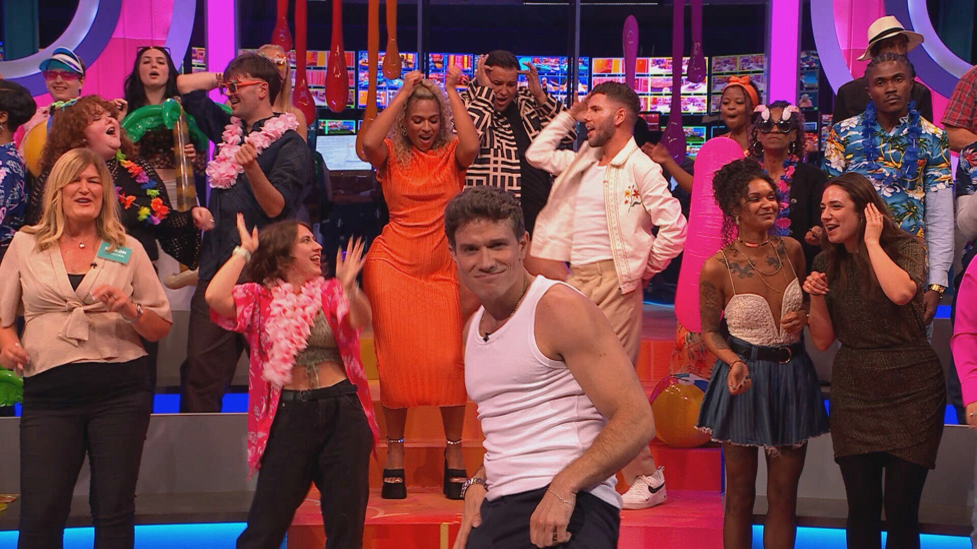 Big Brother: Late & Live S2E5 David Potts, Dean McCullough, Kemi Rodgers