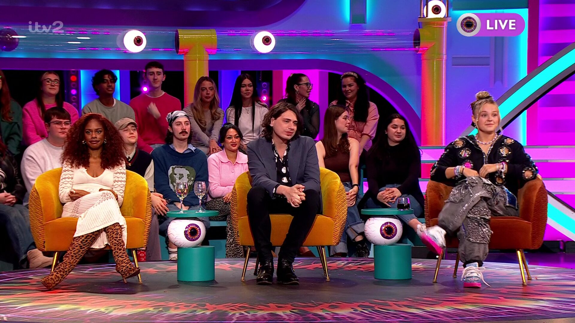 Big Brother: Late & Live S3E40 Zeze Millz, Jordan Sangha & JojoSiwa