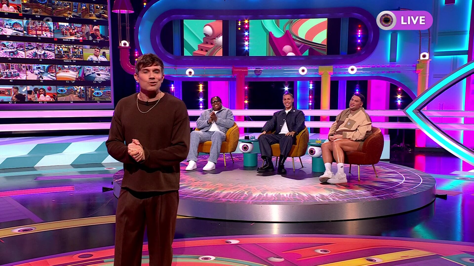 Big Brother: Late & Live S3E9 Remi Burgz, Jack Remmington & David Potts