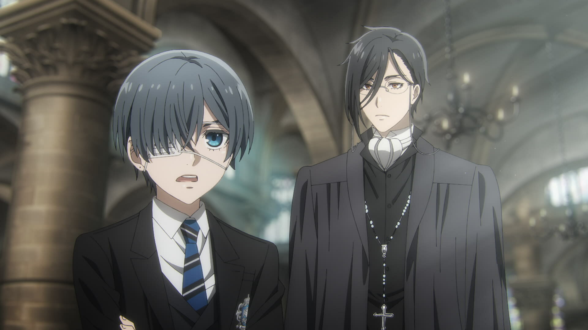Black Butler S4E3 His Butler, Plotting