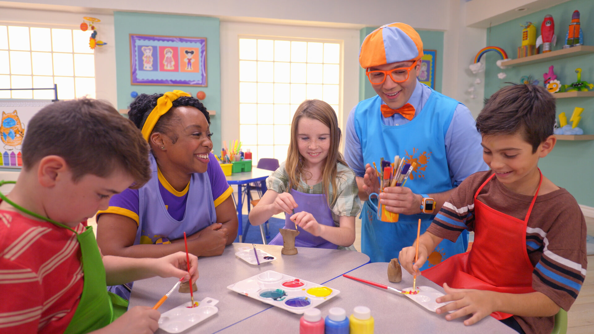 Blippi's Job Show S1E5 Art Teachers