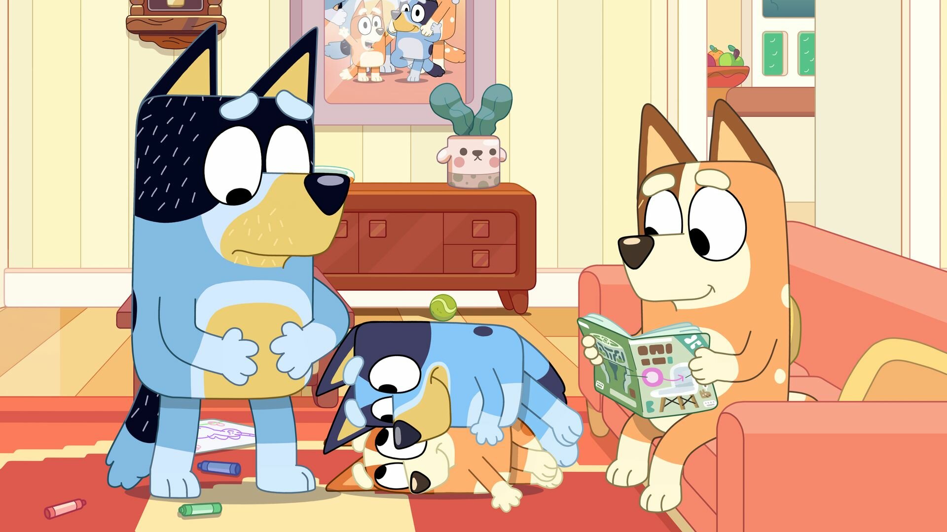 Bluey Minisodes S1E4 Letter