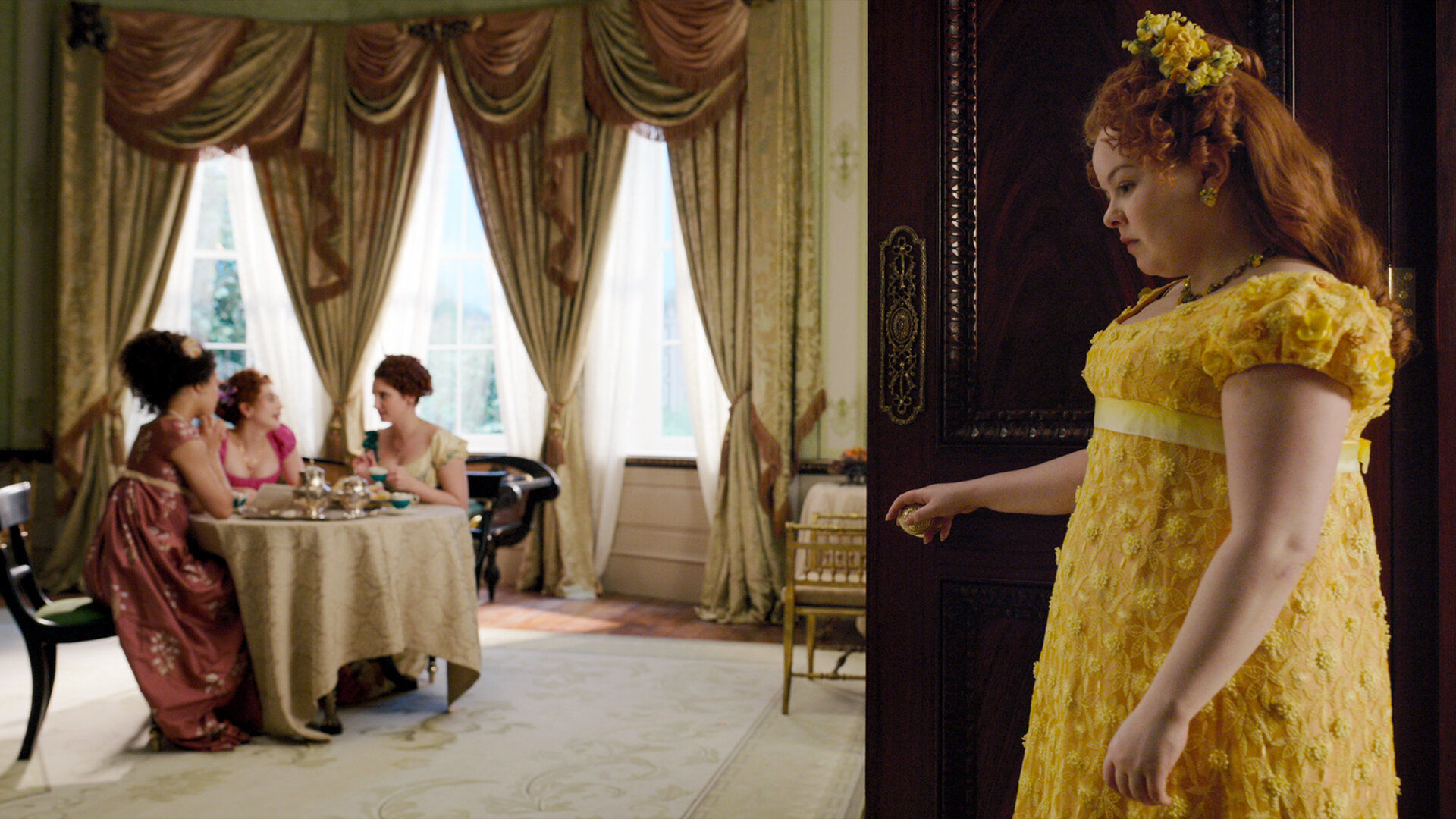 Bridgerton S1E6 Swish