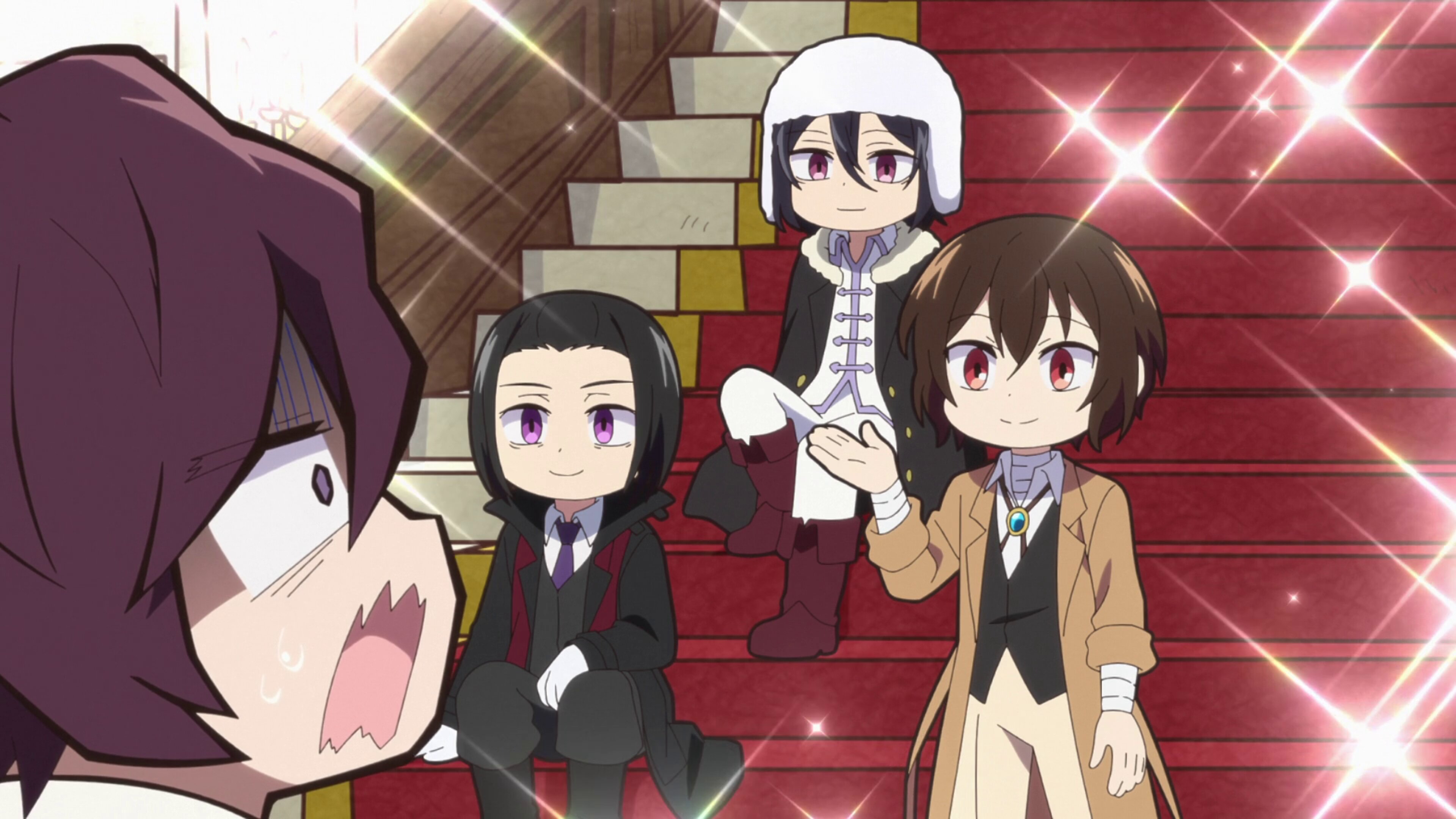 Bungo Stray Dogs Wan! S2E4 Laid-Back Guild / We Intelligent Men / Kyou-chan and Lu-chan