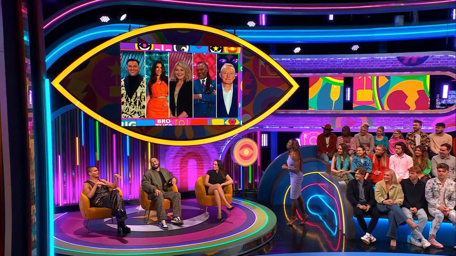 Celebrity Big Brother: Late & Live S1E10 Layton Williams, Yinrun Huang, Charlotte Crosby, Tyler West