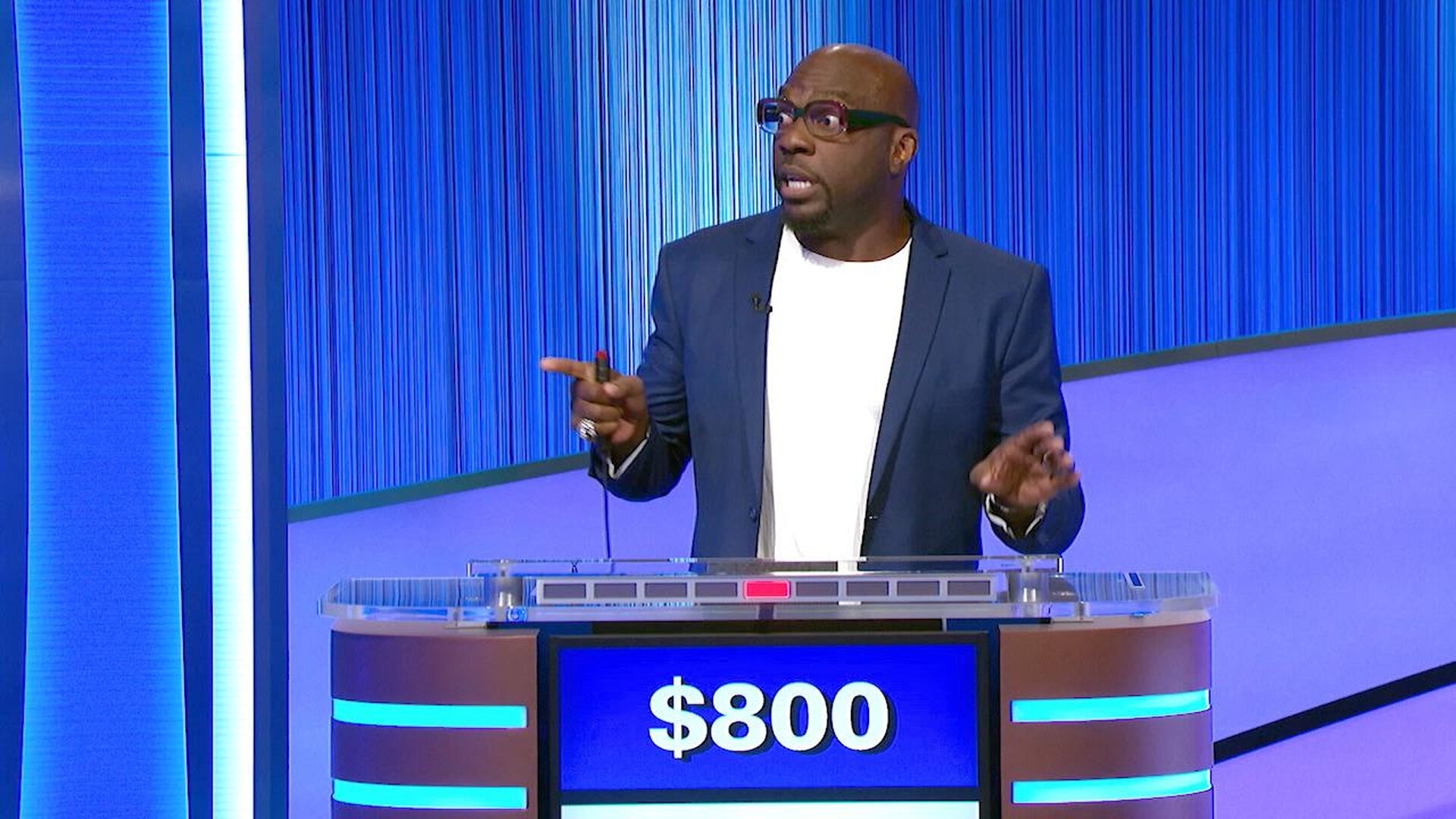 Celebrity Jeopardy! S3E9 Quarterfinal #9: Omar J. Dorsey, Mina Kimes and Fortune Feimster