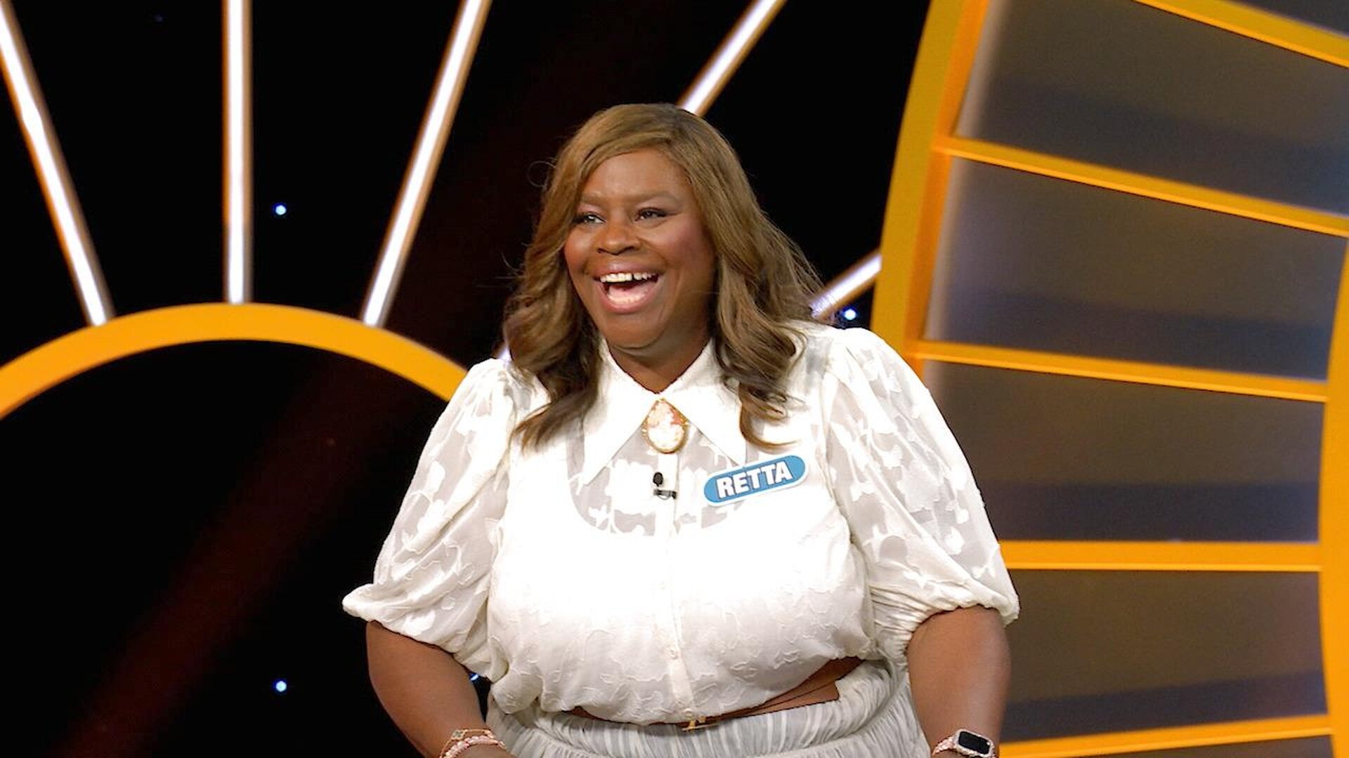 Celebrity Wheel of Fortune S6E2 Joey McIntyre, Retta, Oliver Hudson