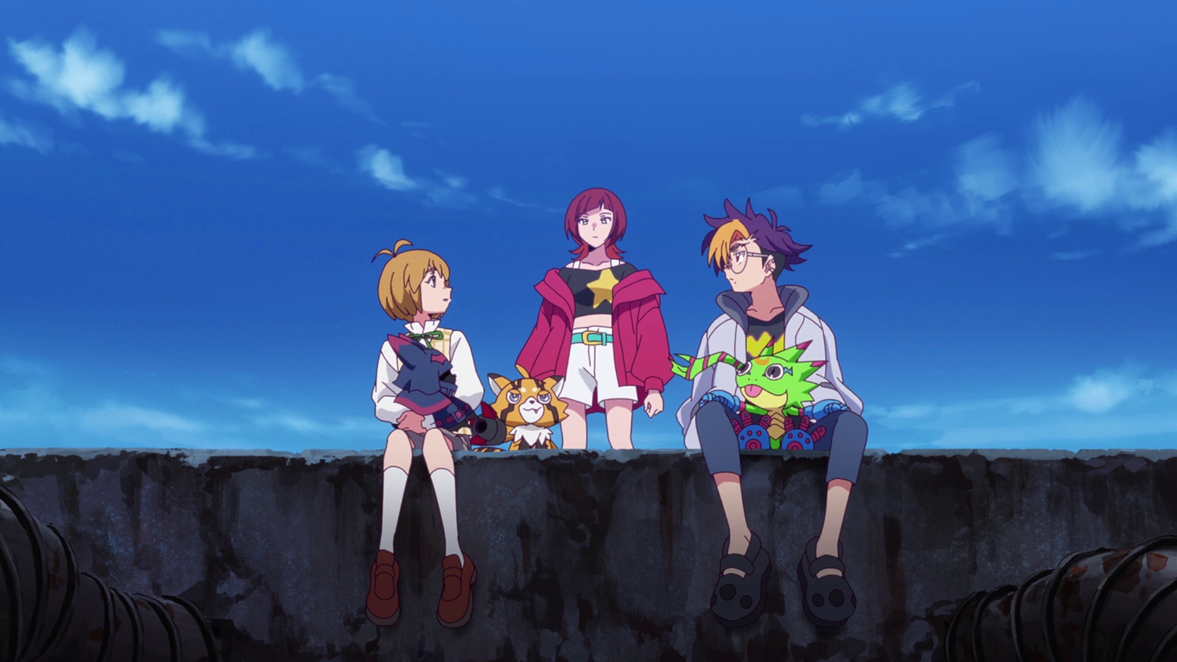 Digimon Beatbreak S1E4 Family