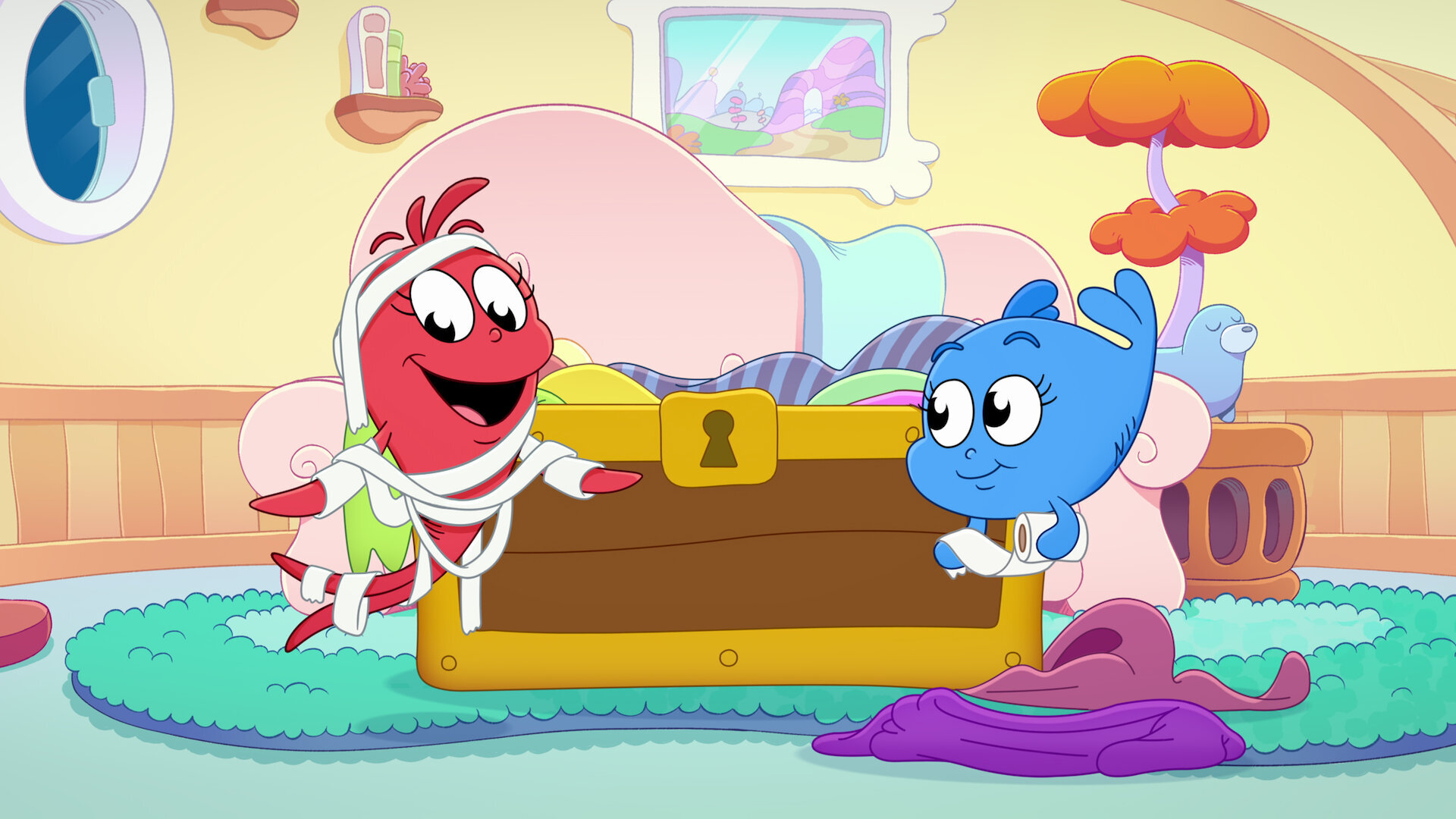 Dr. Seuss's Red Fish, Blue Fish S1E5 Loose/Tight