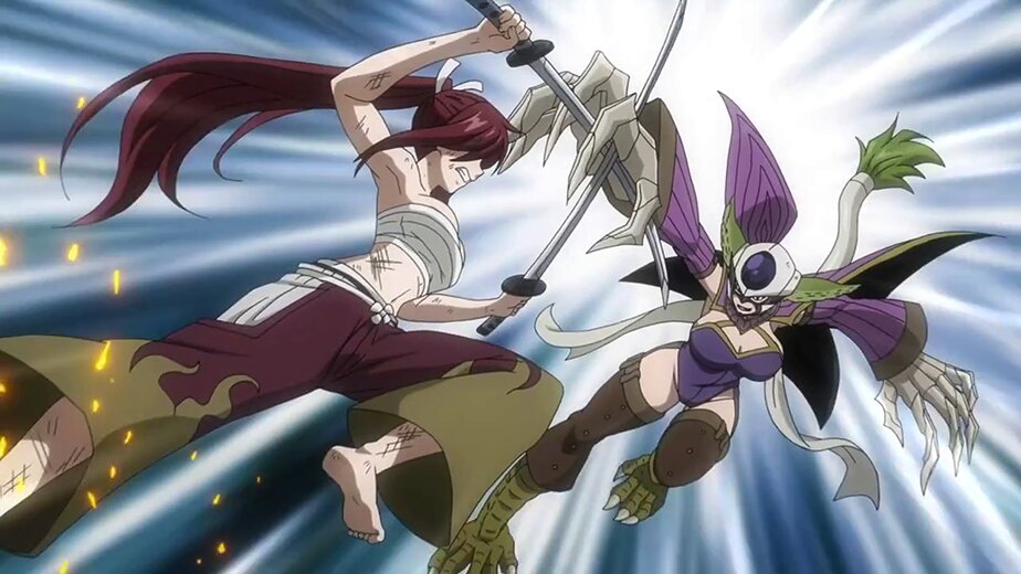Fairy Tail S6E17 Tartaros Chapter - Wendy vs. Ezel