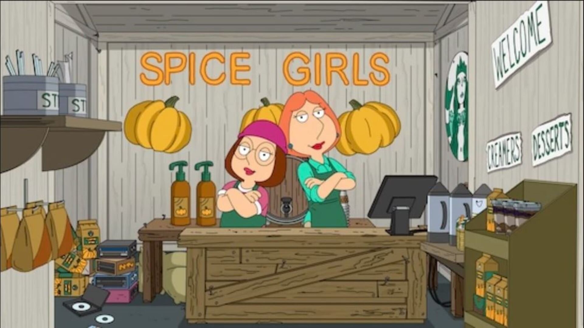 Family Guy S24E2 Pumpkin Spice Girls