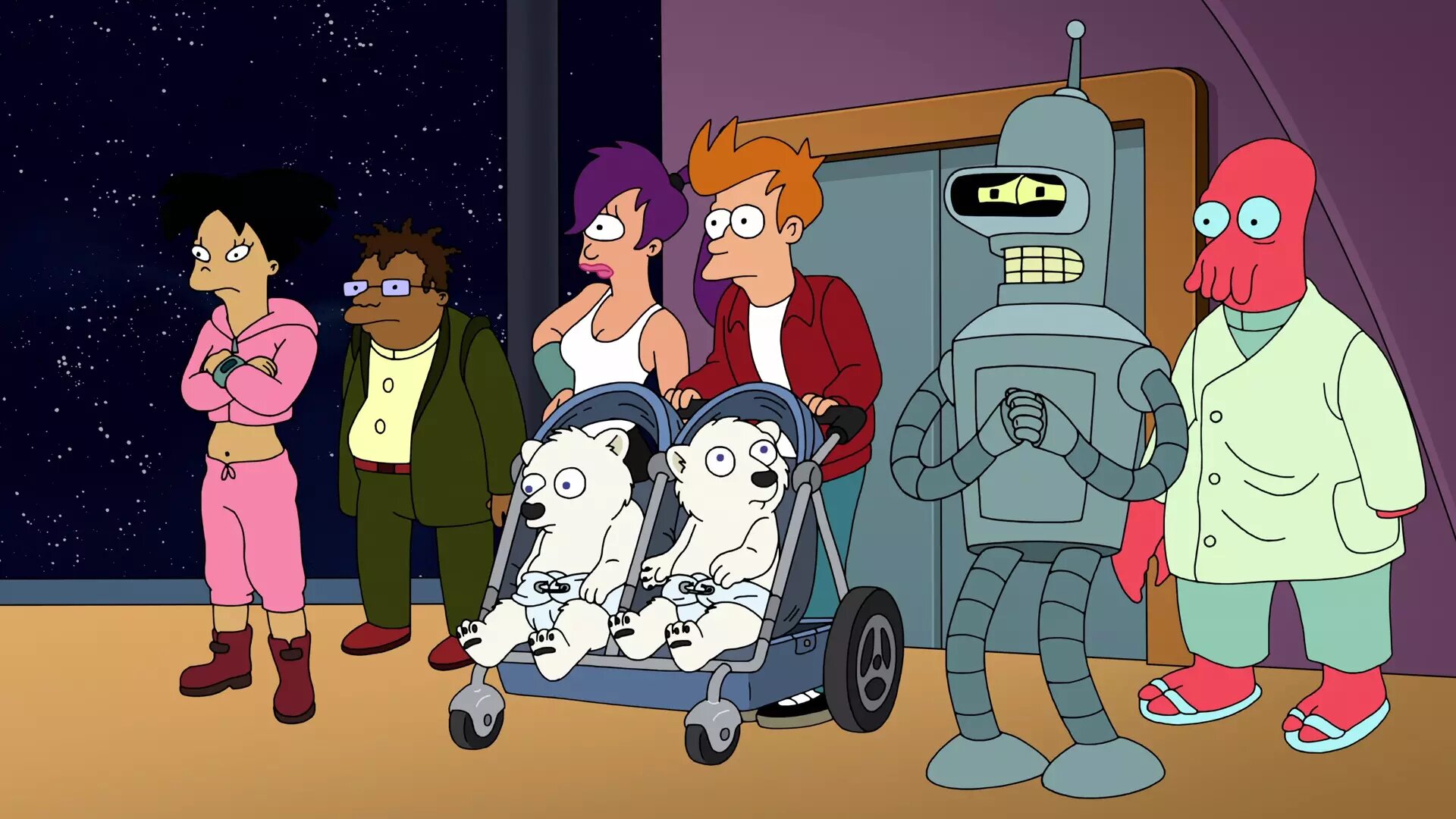 Futurama S13E2 The World is Hot Enough
