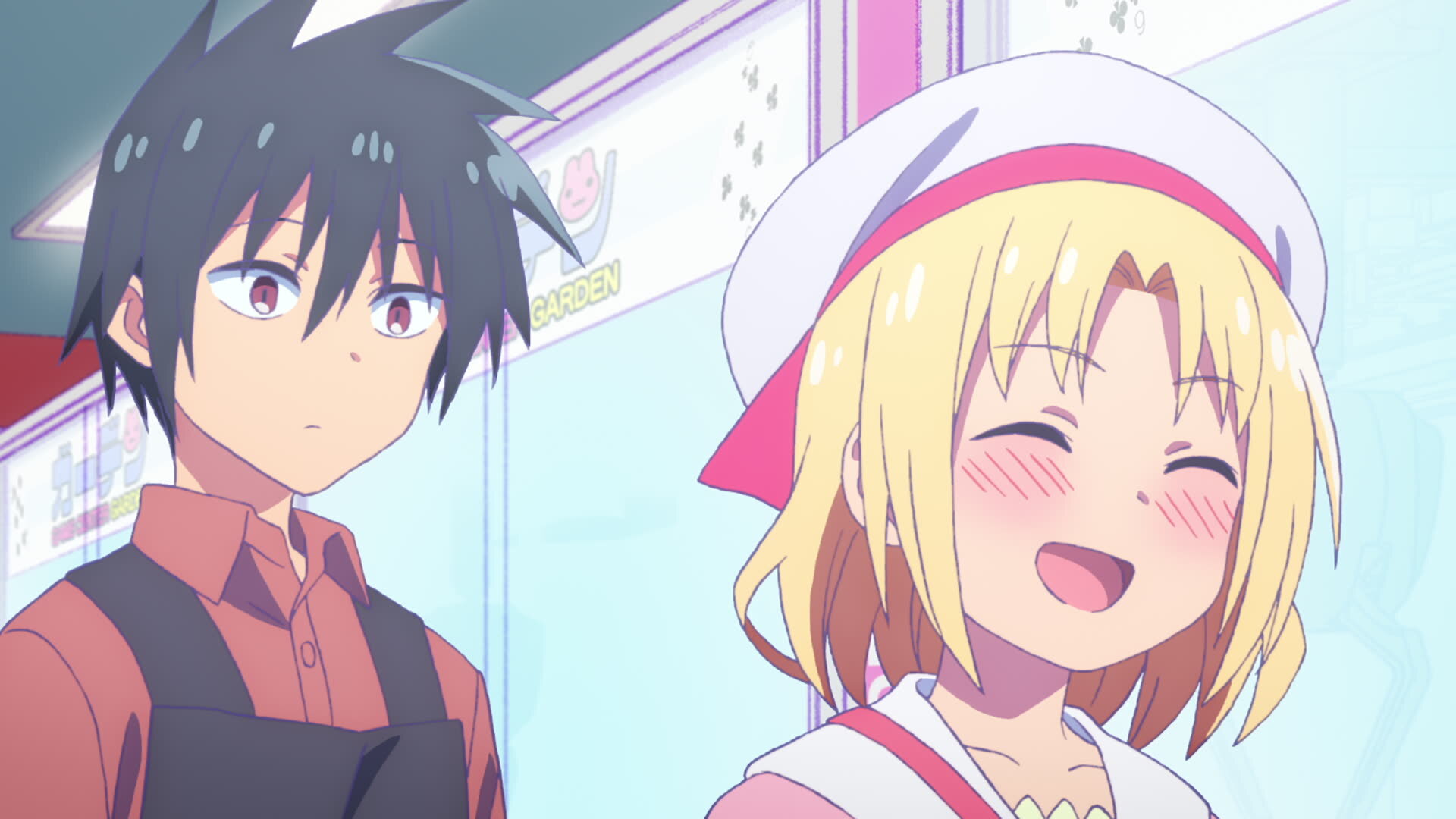 Game Center Shoujo to Ibunka Kouryuu S1E2 If Pushing Doesn't Work, Try Pulling