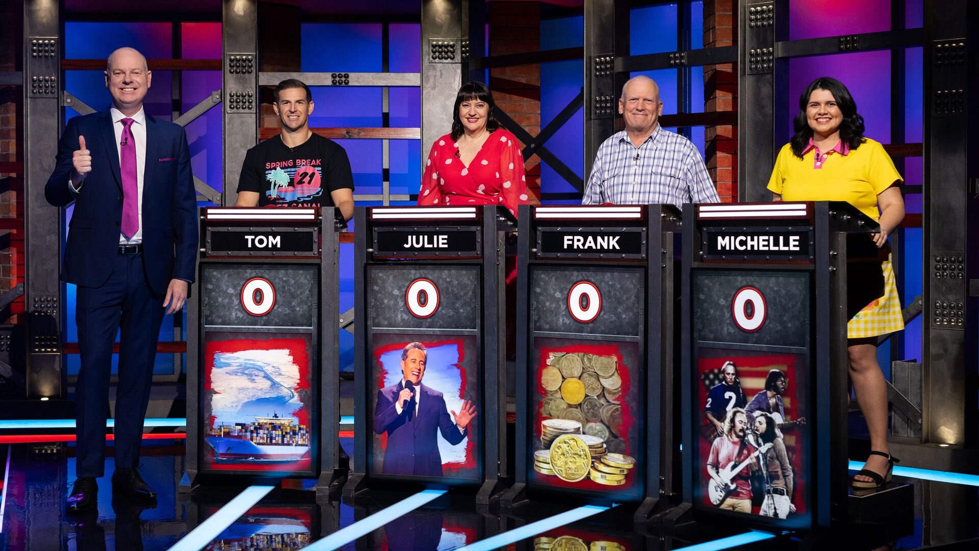 Hard Quiz S10E1 Suez Canal, Jerry Seinfeld, Australian decimal coins & Crosby, Stills, Nash and Young