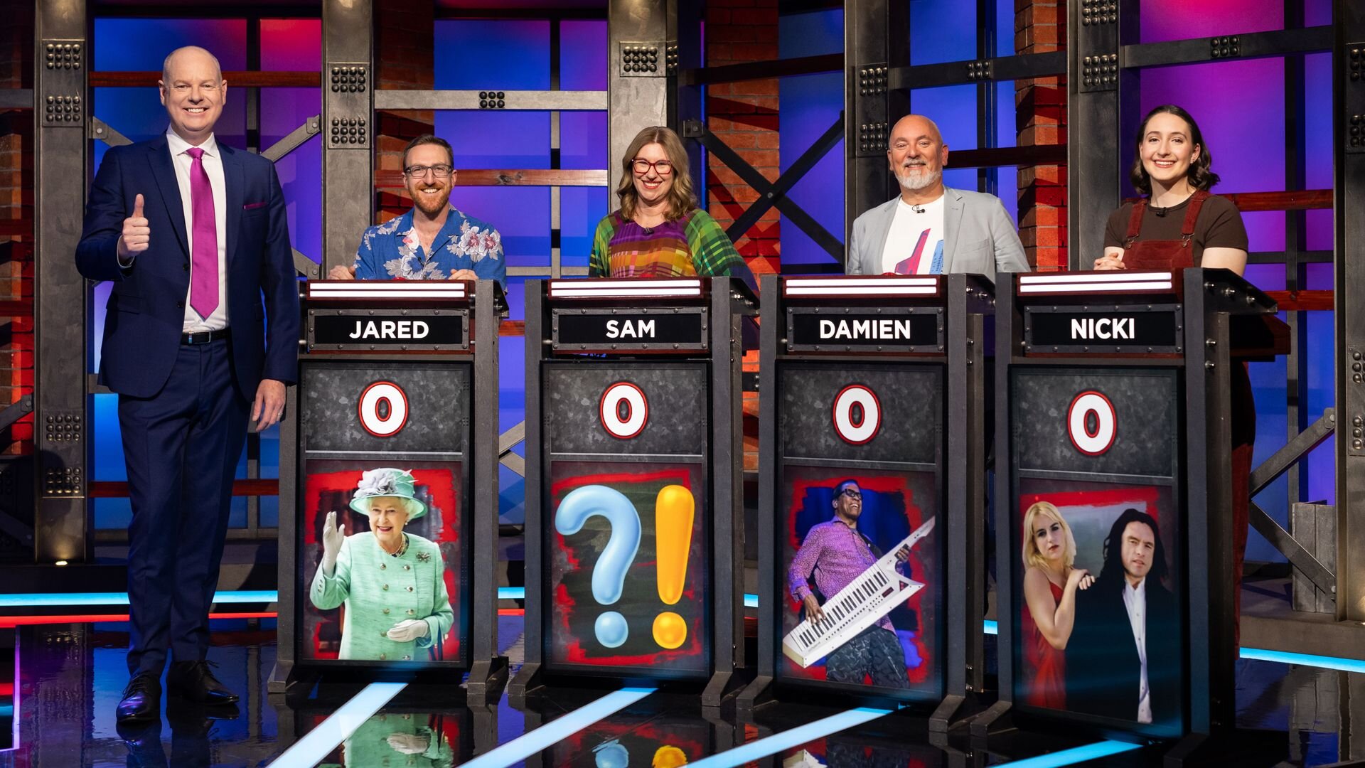 Hard Quiz S10E18 Queen Elizabeth II, Punctuation, Keytars & Cult Film: The Room