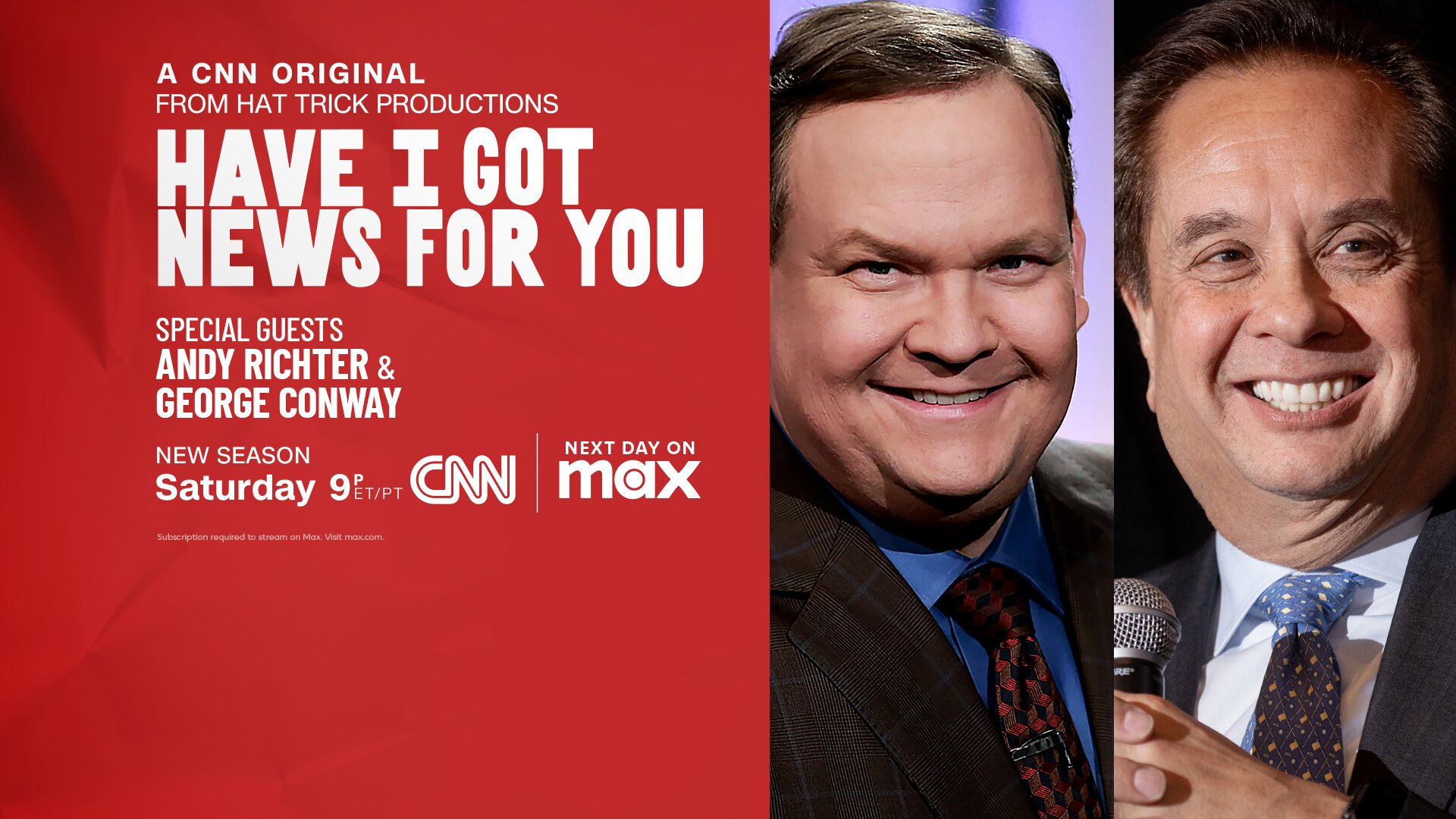 Have I Got News for You S2E1 Andy Richter, George Conway