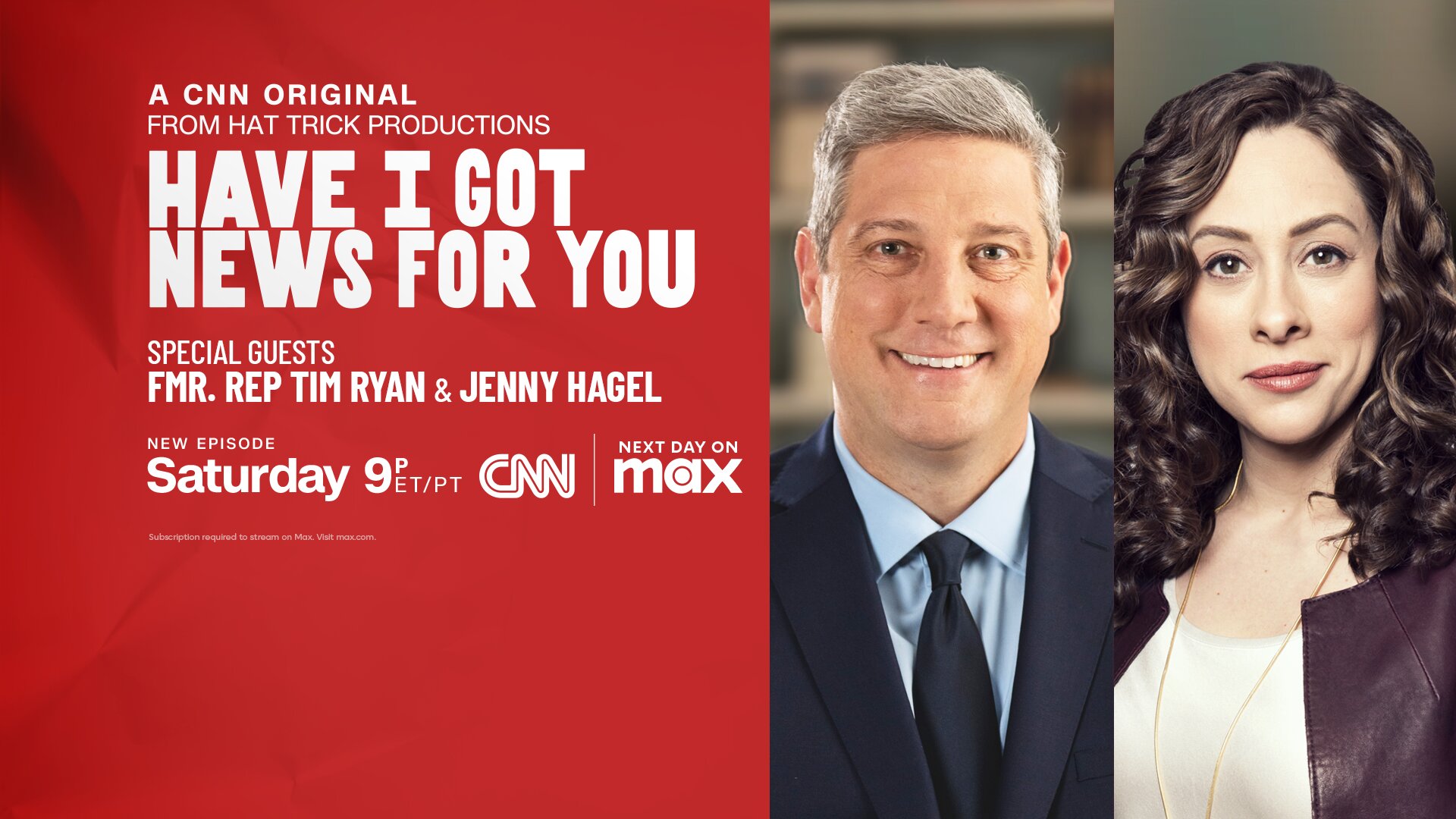 Have I Got News for You S2E6 Former Rep. Tim Ryan, Jenny Hagel