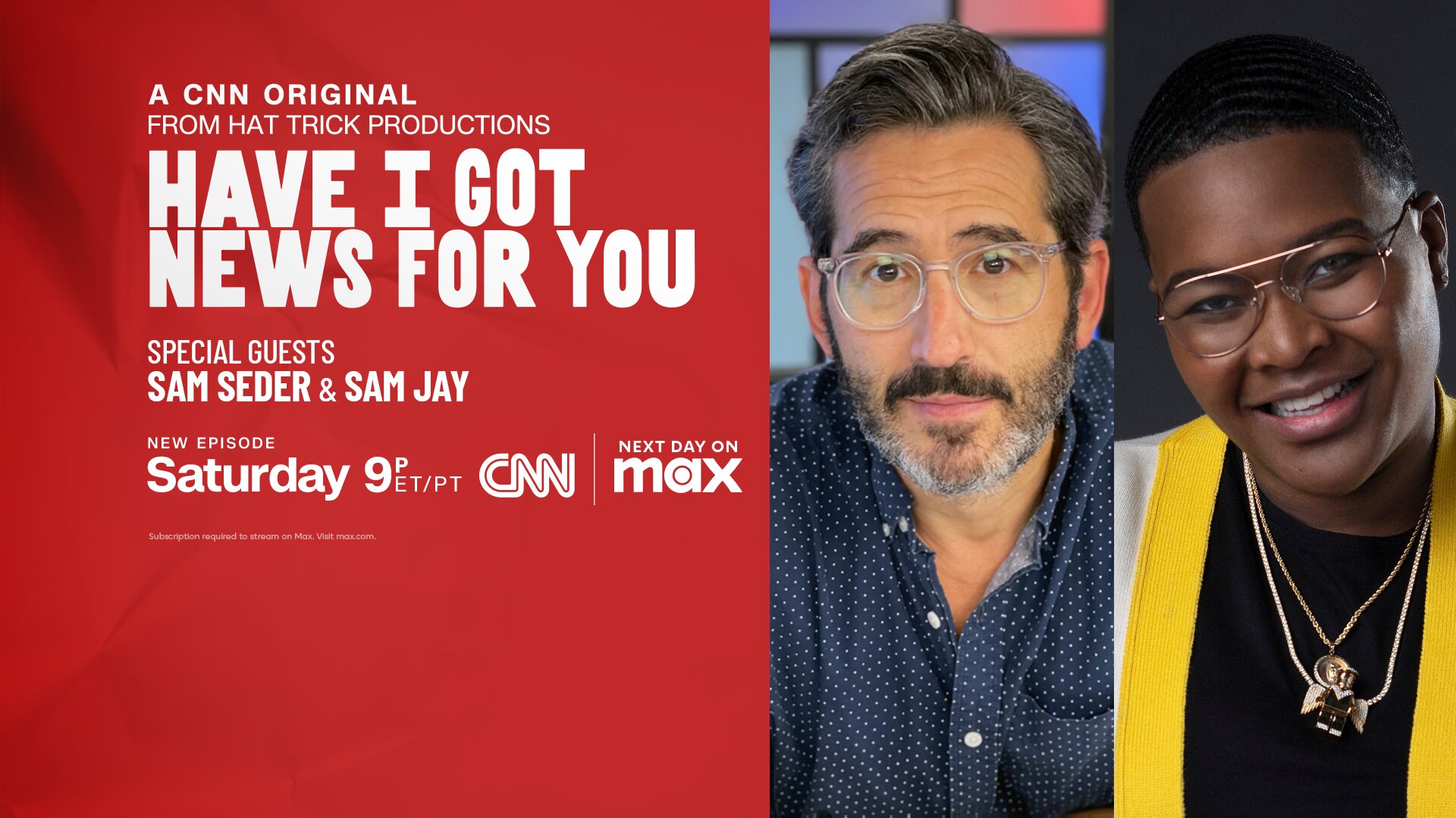 Have I Got News for You S2E7 Sam Seder, Sam Jay