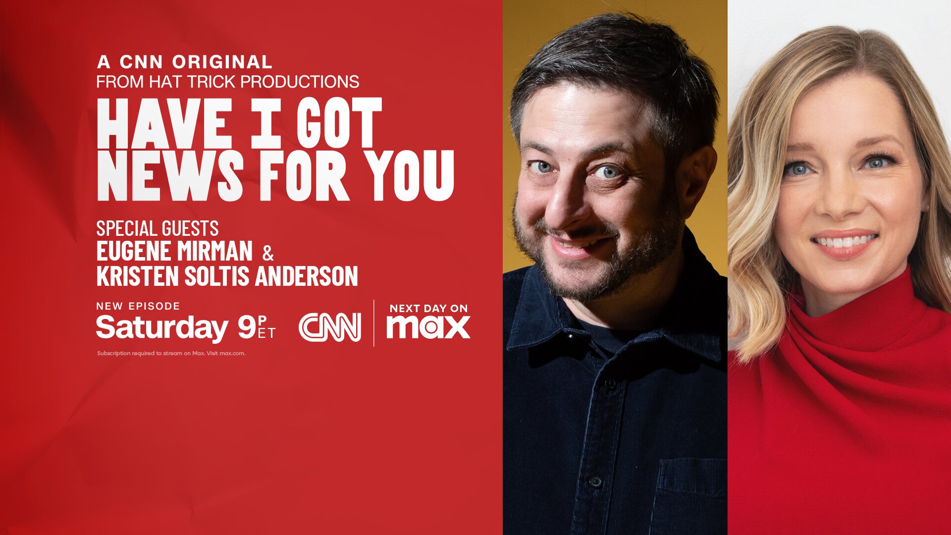 Have I Got News for You S2E9 Eugene Mirman, Kristen Soltis Anderson