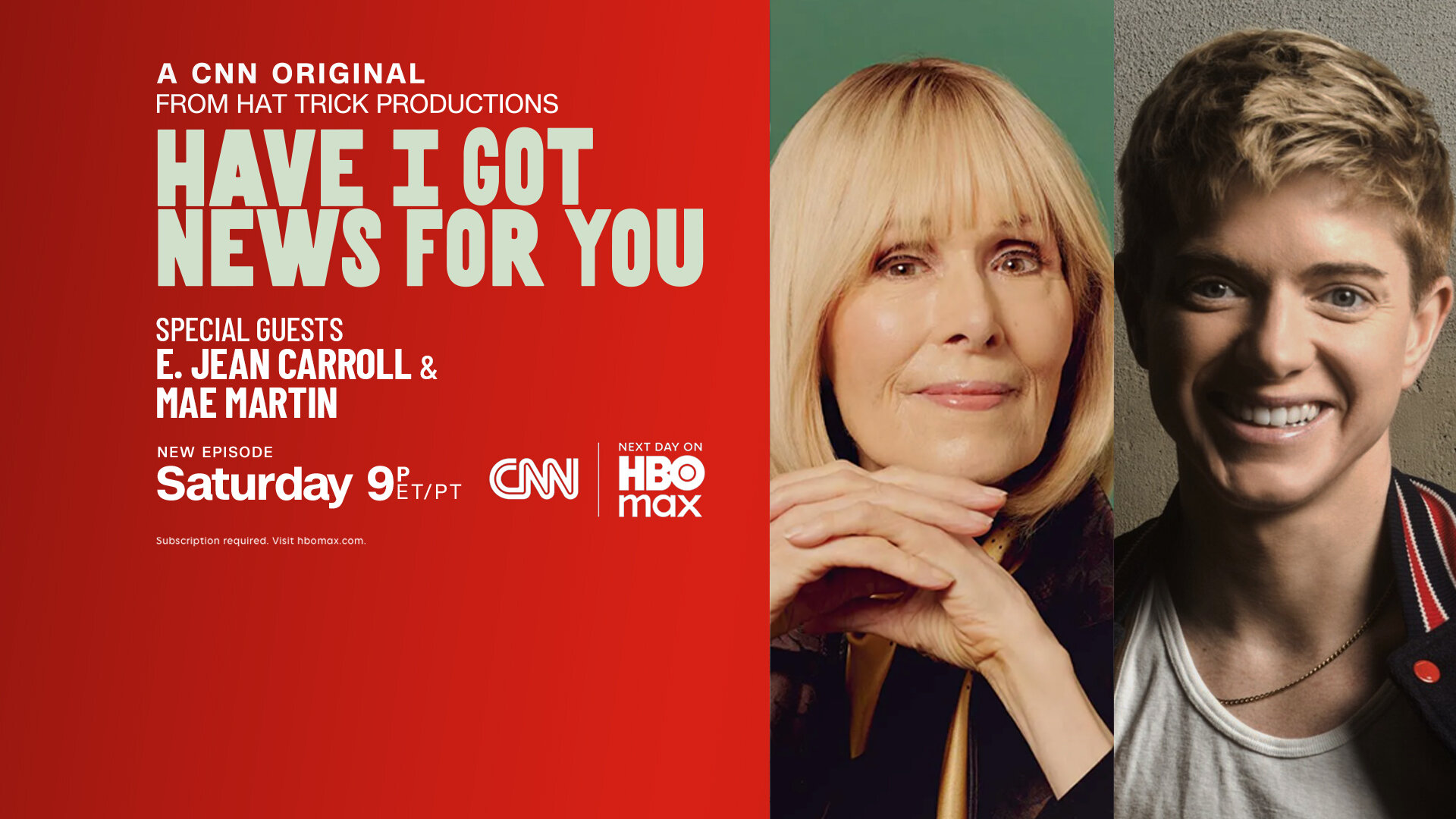 Have I Got News for You S3E2 Mae Martin, David Gelles