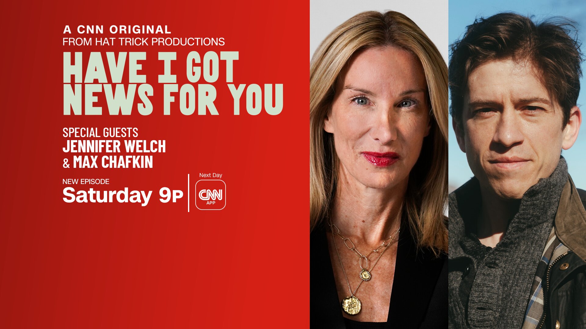 Have I Got News for You S3E9 Jennifer Welch, Max Chafkin