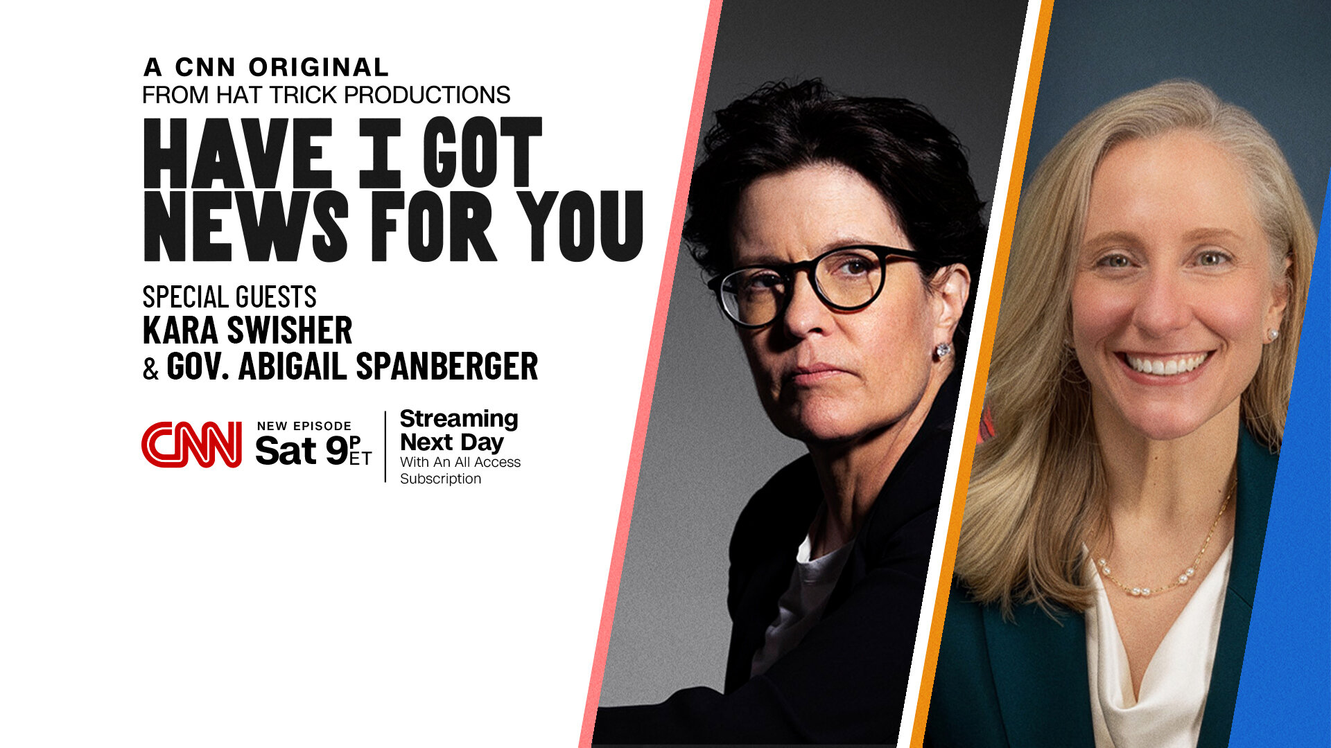 Have I Got News for You S5E2 Gov. Abigail Spanberger, Kara Swisher