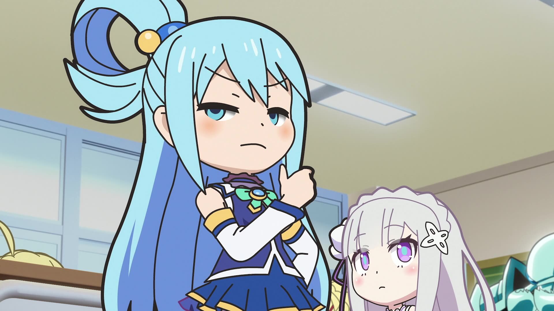 Isekai Quartet S3E1 Come Together! School Life