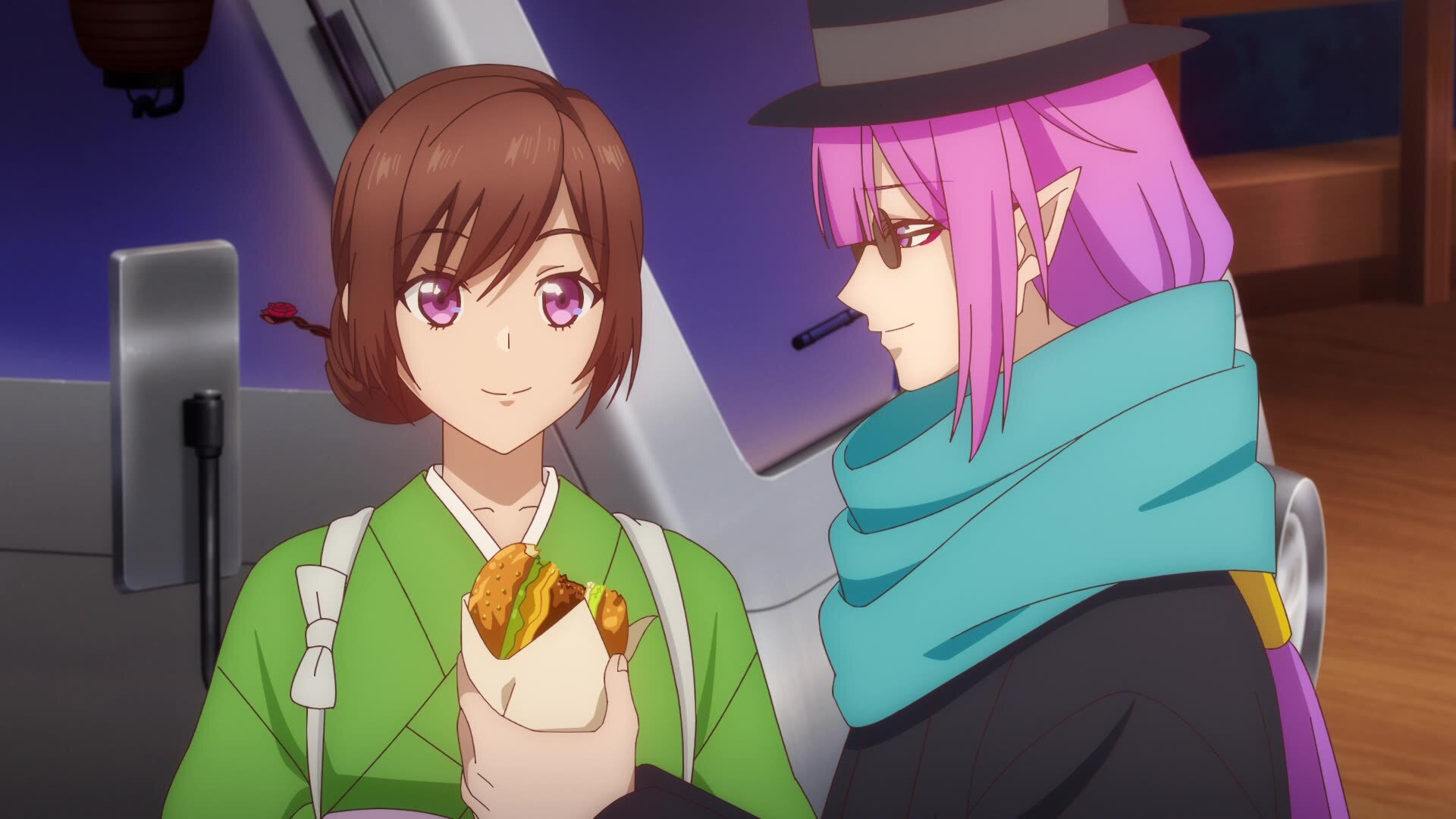 Kakuriyo no Yadomeshi S2E4 I'm Opening a Food Truck.