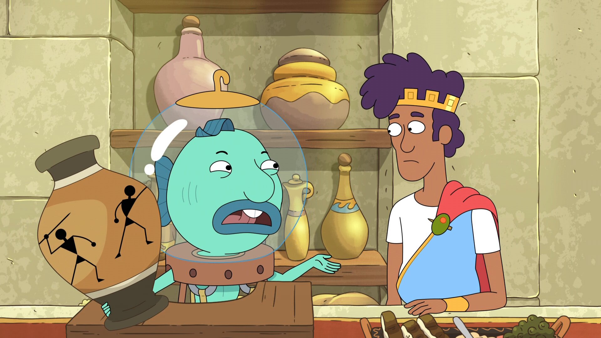 Krapopolis S2E15 The Weather Stick