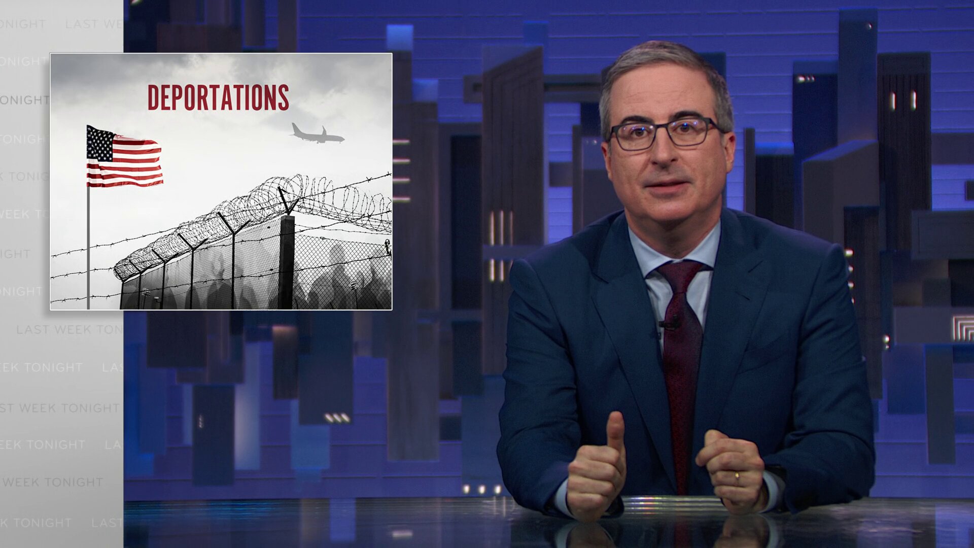 Last Week Tonight with John Oliver S12E10 Deportations