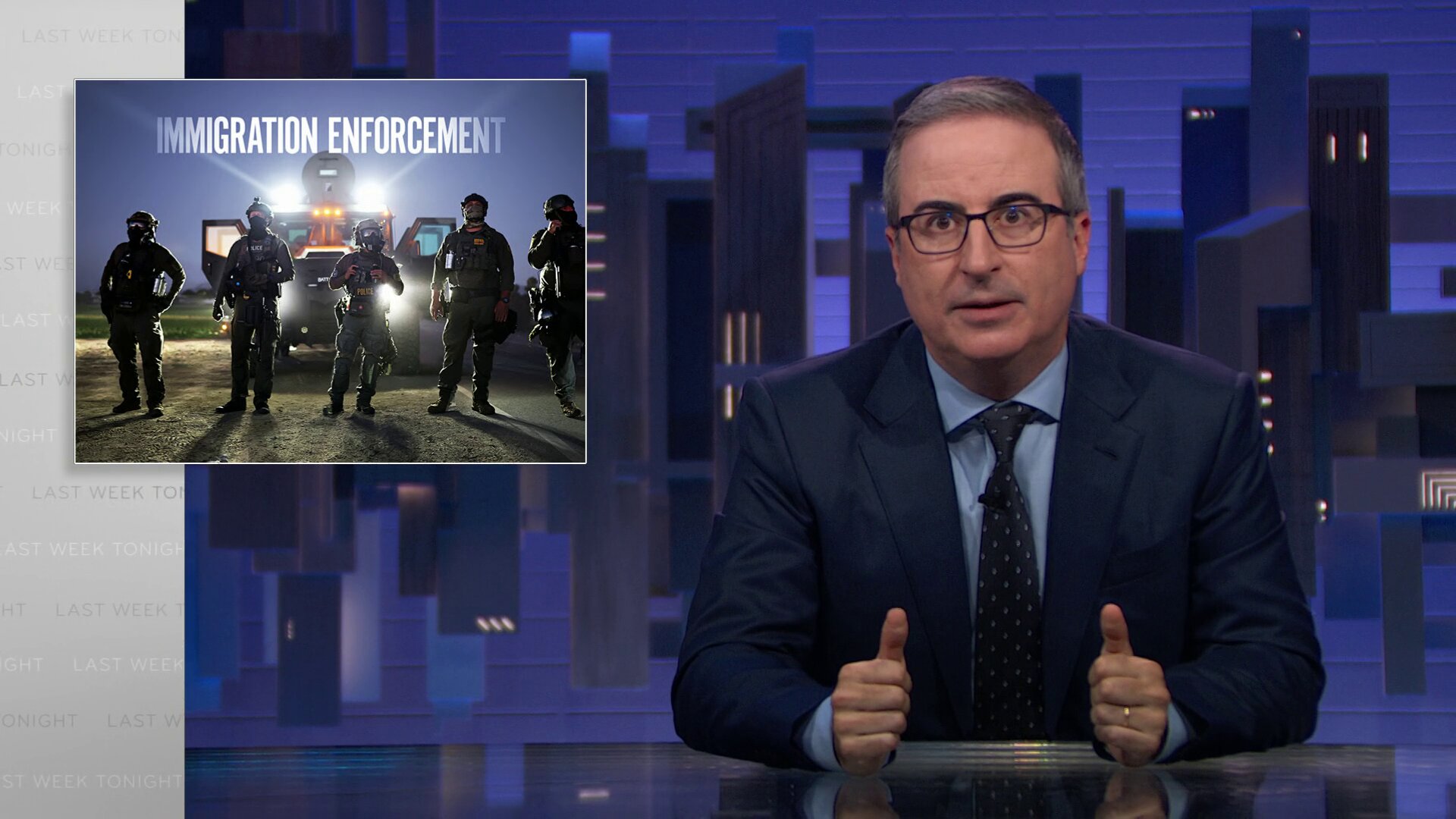 Last Week Tonight with John Oliver S12E20 Immigration Enforcement
