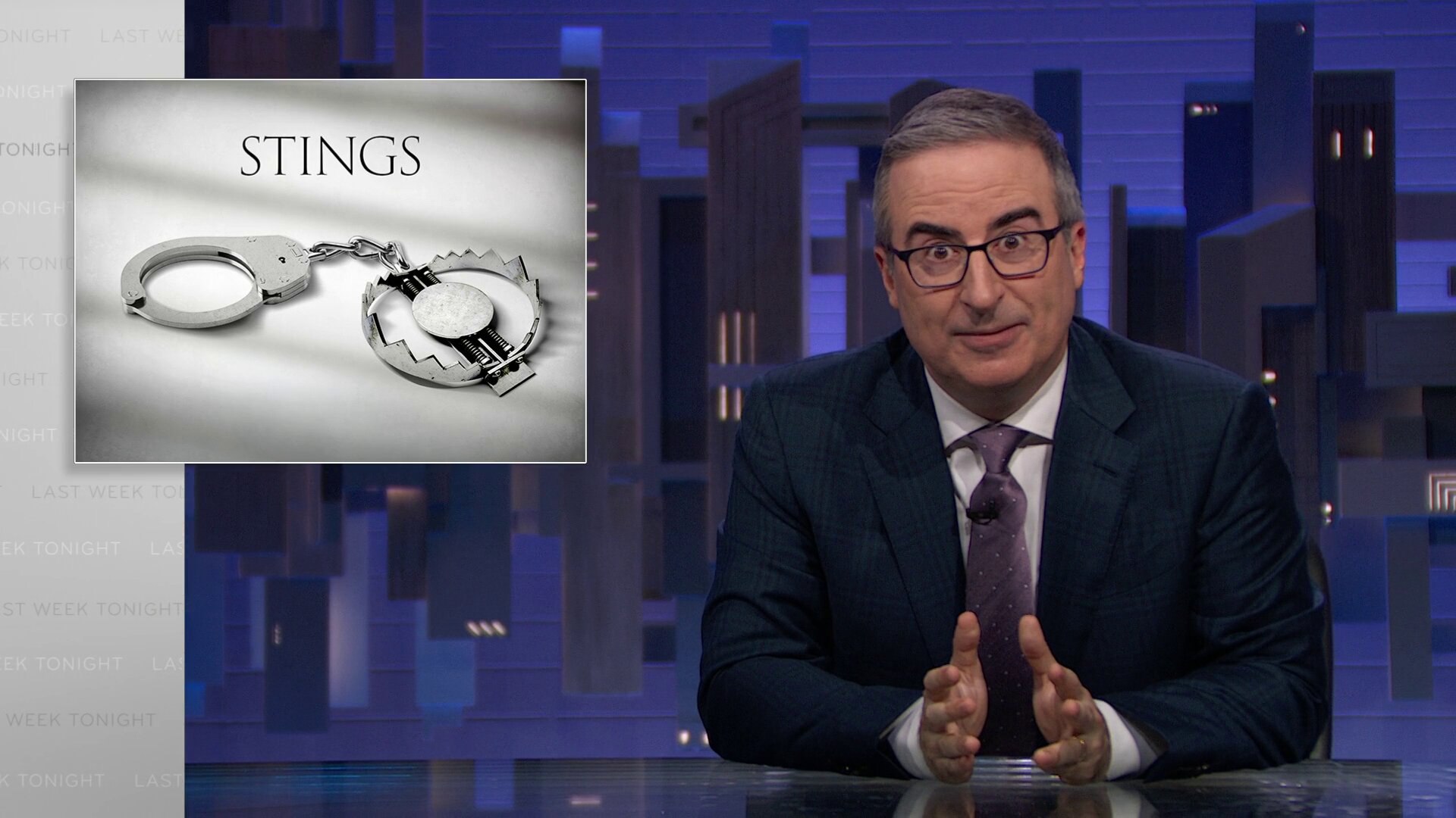 Last Week Tonight with John Oliver S13E6 Police Stings⁩