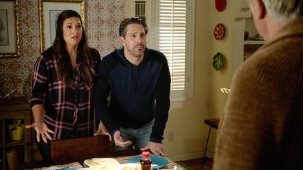 Life in Pieces S3E6 Waffle Permission Kidless Boyfriend