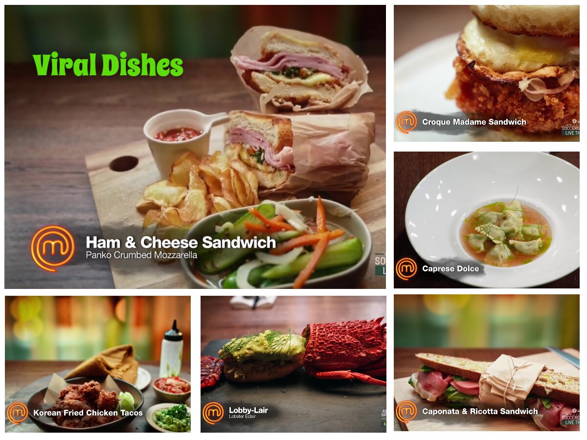 MasterChef Australia S17E23 Immunity Challenge: Viral Dishes