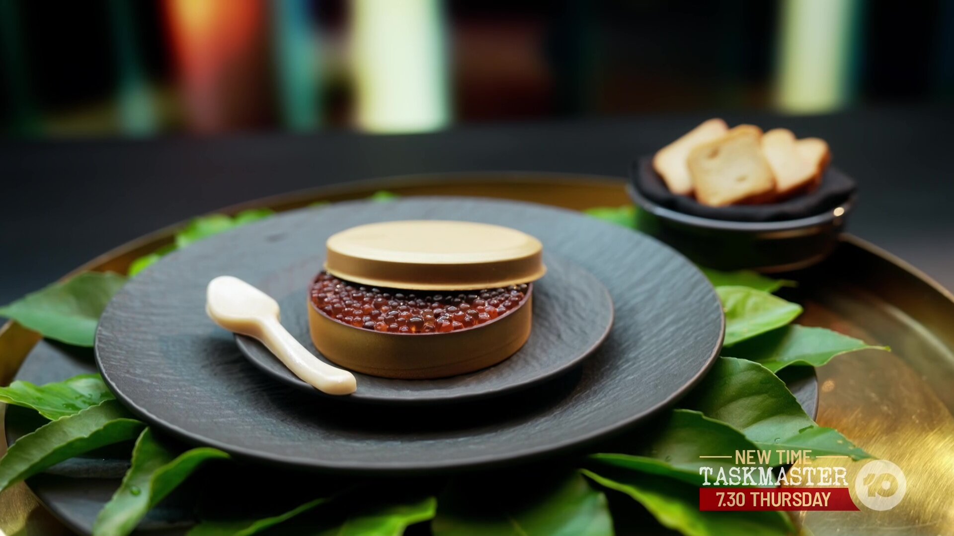 MasterChef Australia S17E6 Pressure Test: Kirsten Tibballs' Coffee Caviar Tin