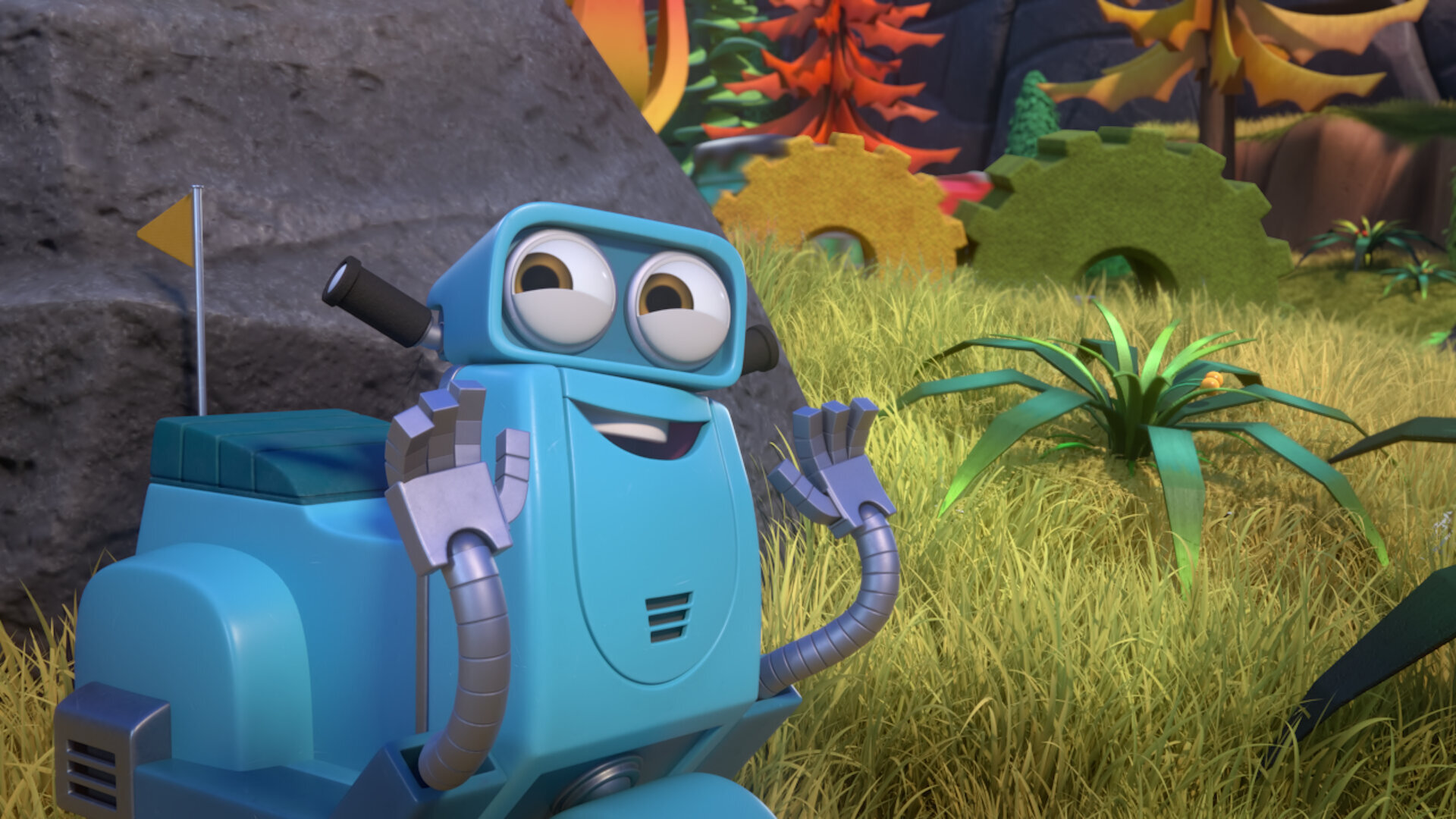 Mighty MonsterWheelies S2E18 Scoots to the Rescue