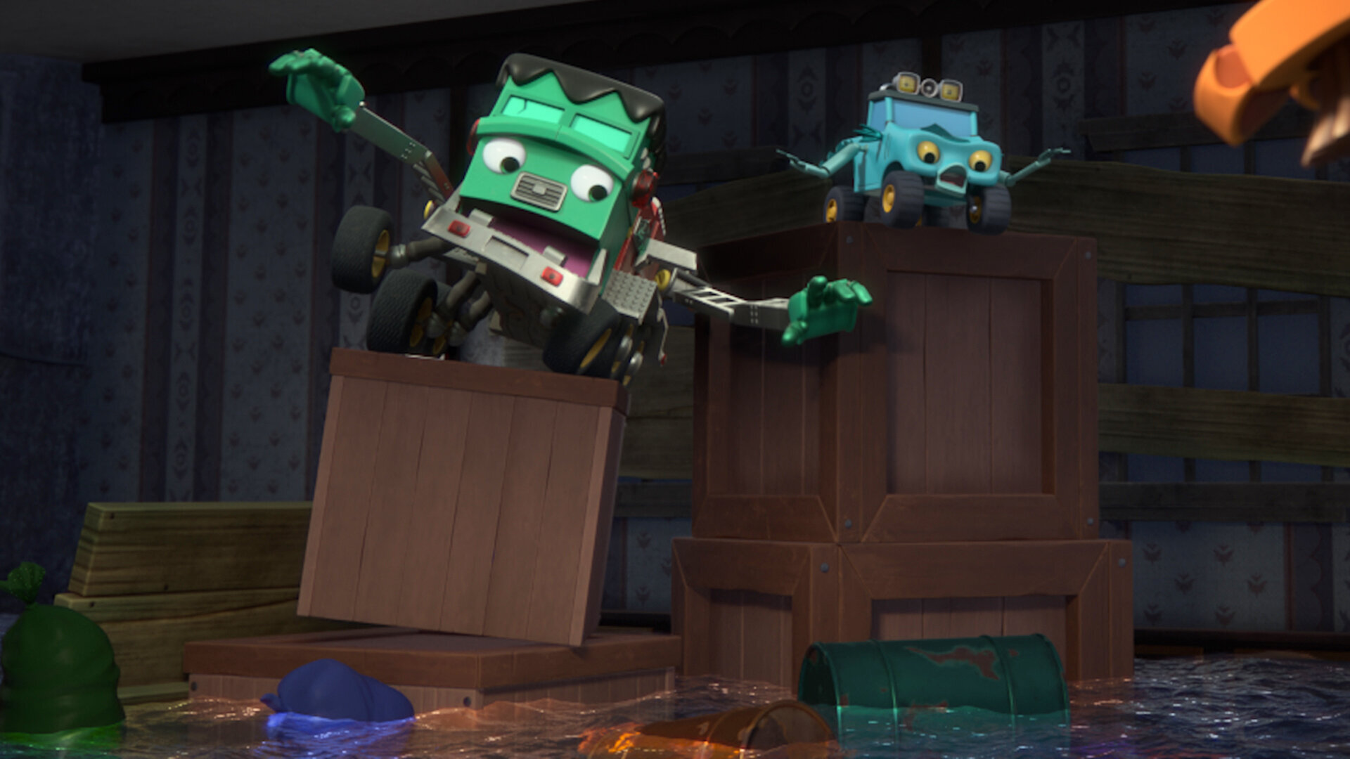 Mighty MonsterWheelies S2E3 Going Up