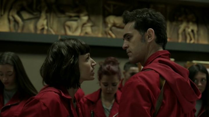 Money Heist S1E3 Errar al disparar