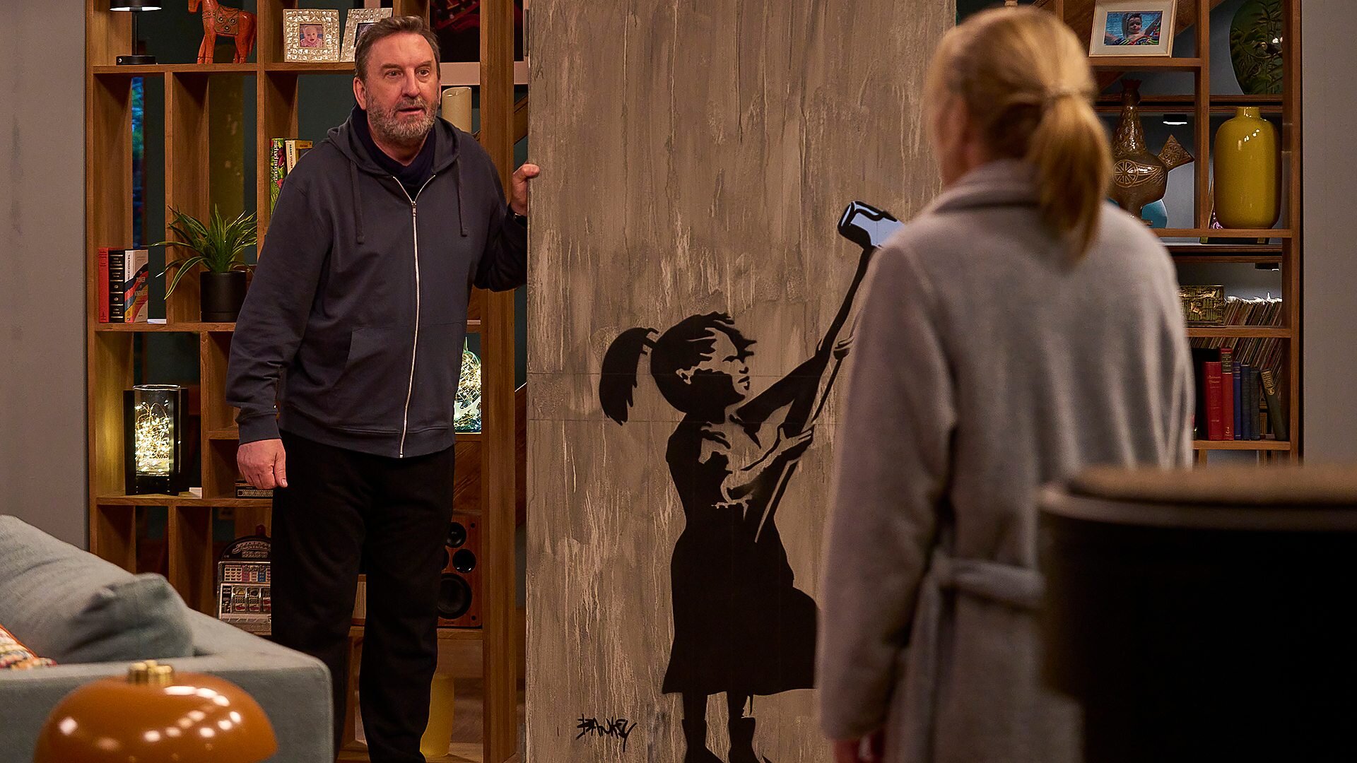 Not Going Out S15E6 Banksy