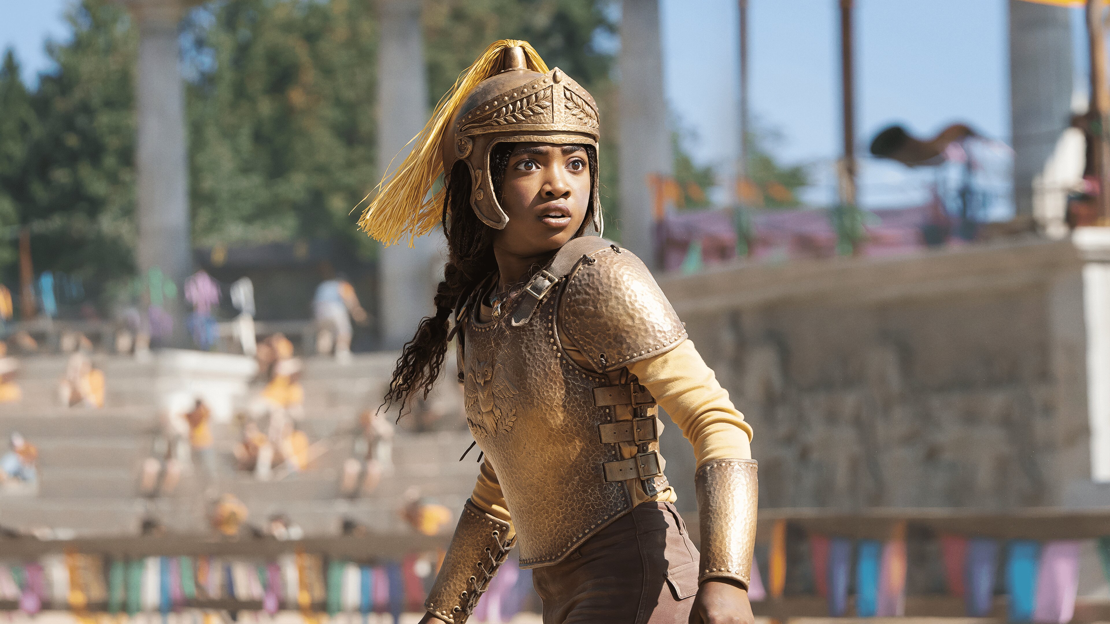 Percy Jackson and the Olympians S2E2 Demon Pigeons Attack