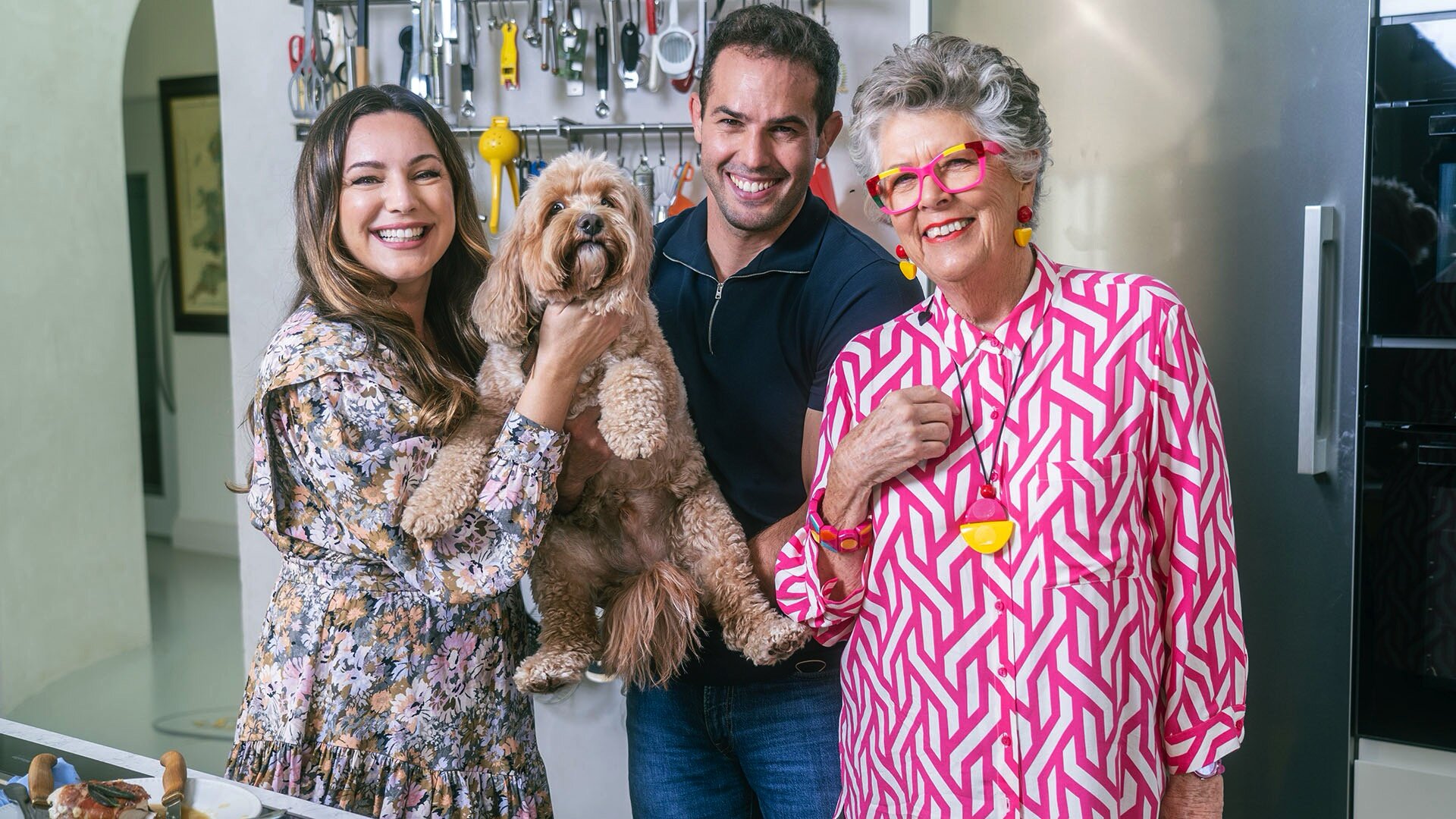Prue Leith's Cotswold Kitchen S2E2 Kelly Brook