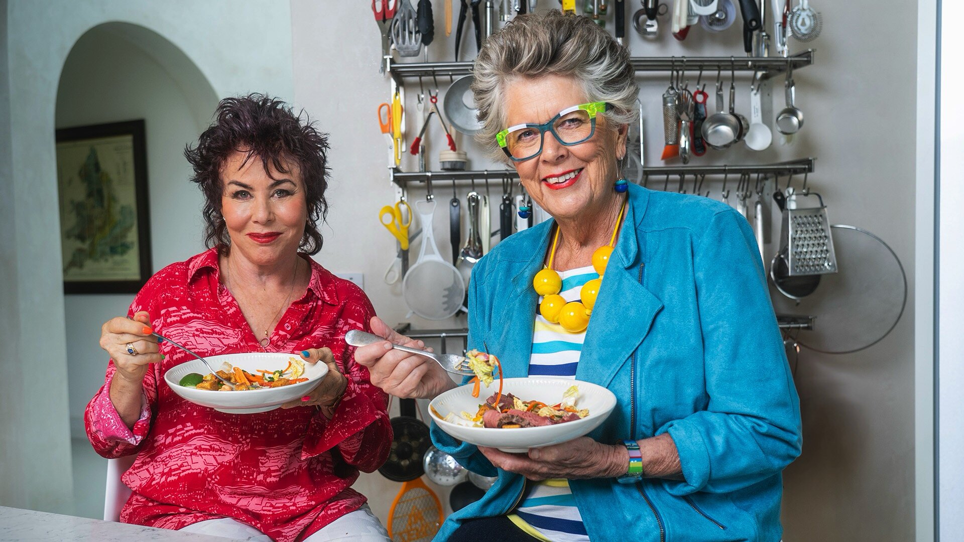 Prue Leith's Cotswold Kitchen S2E7 Ruby Wax