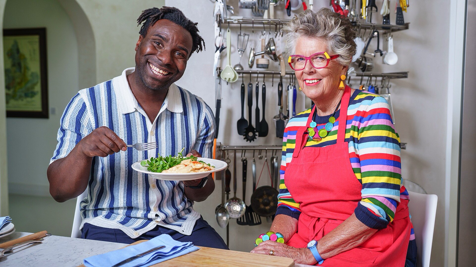 Prue Leith's Cotswold Kitchen S3E6 Jimi Famurewa