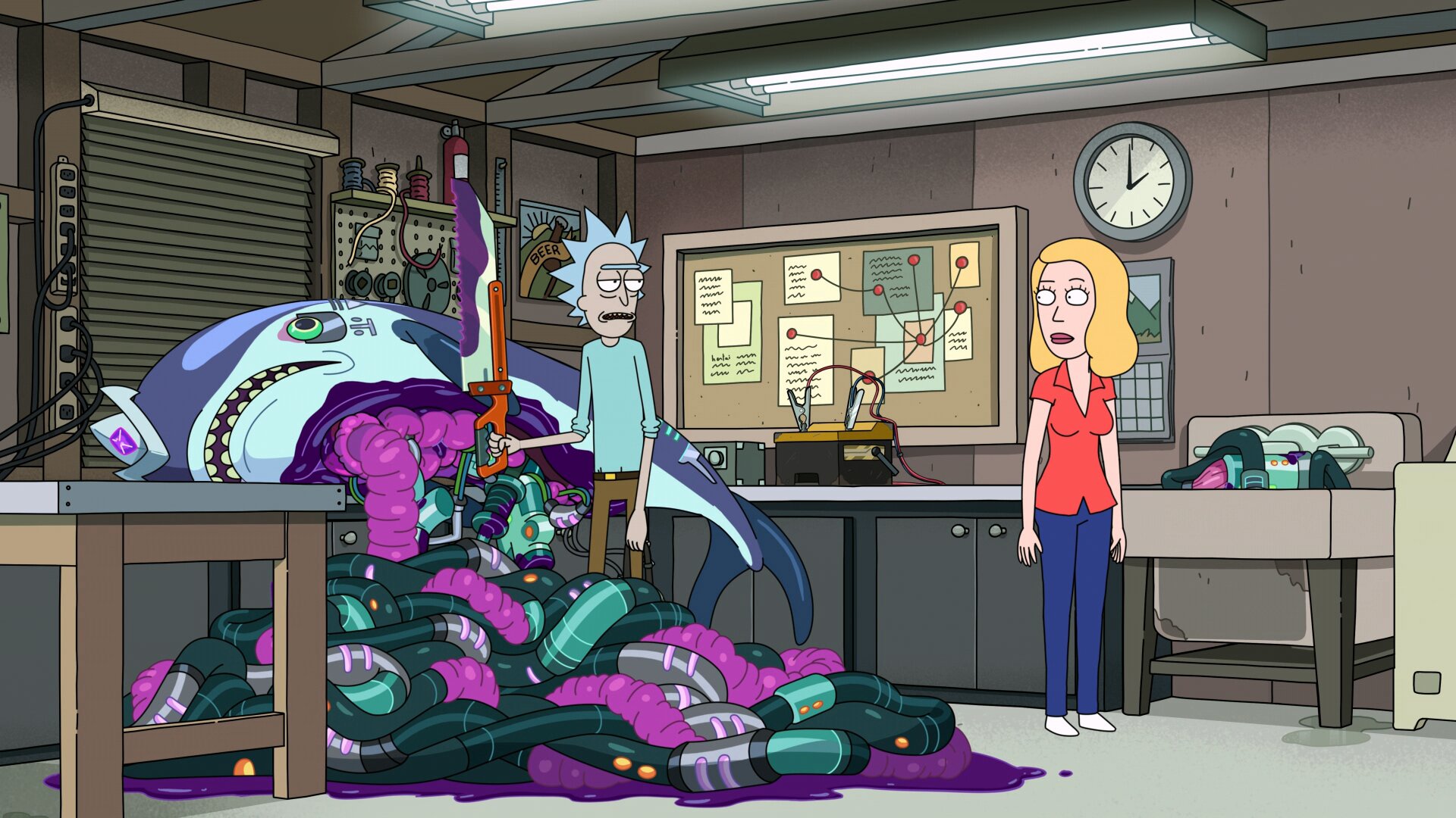 Rick And Morty S6E3 Bethic Twinstinct