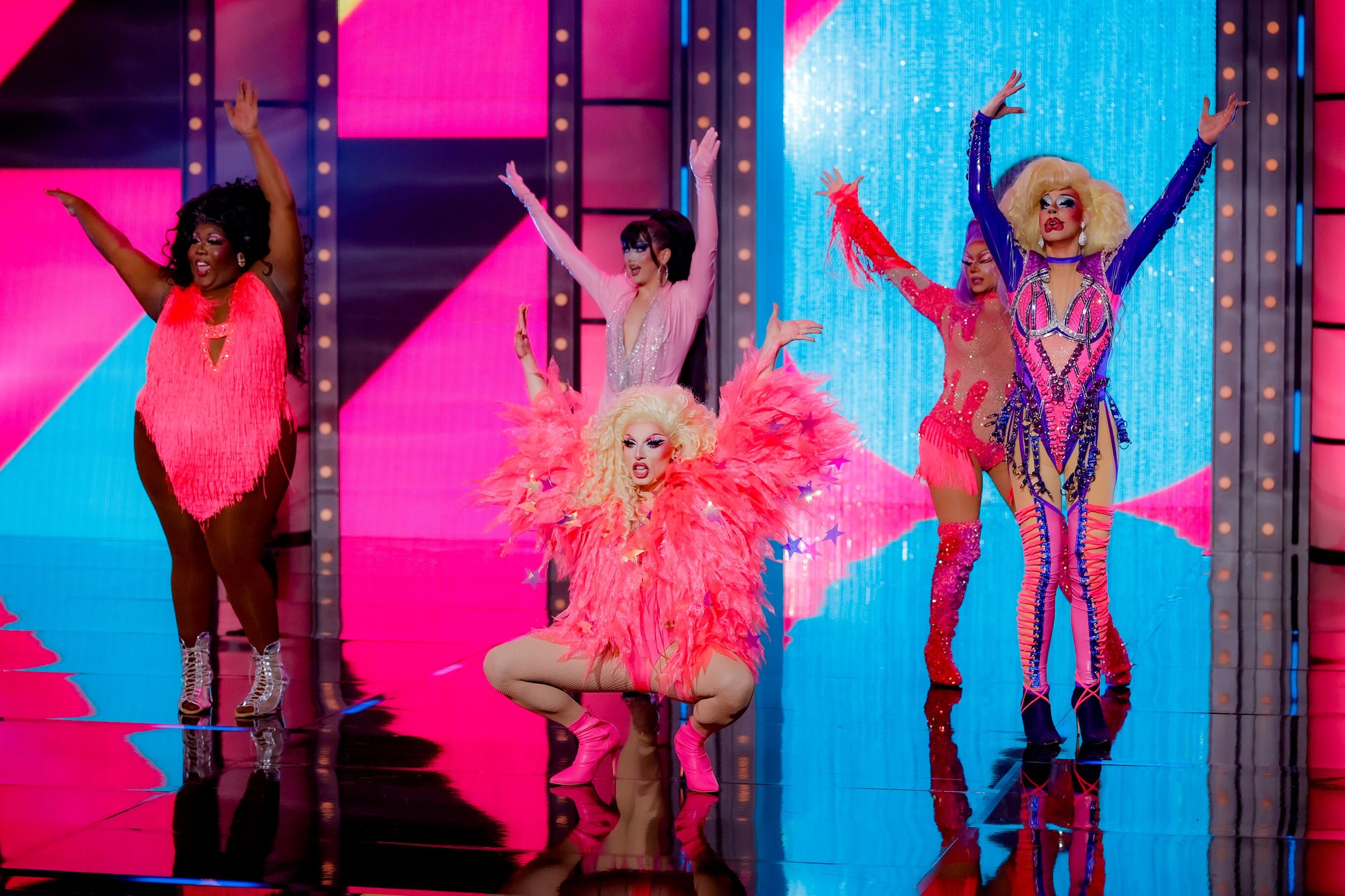 RuPaul's Drag Race S18E2 Q-Pop Girl Groups