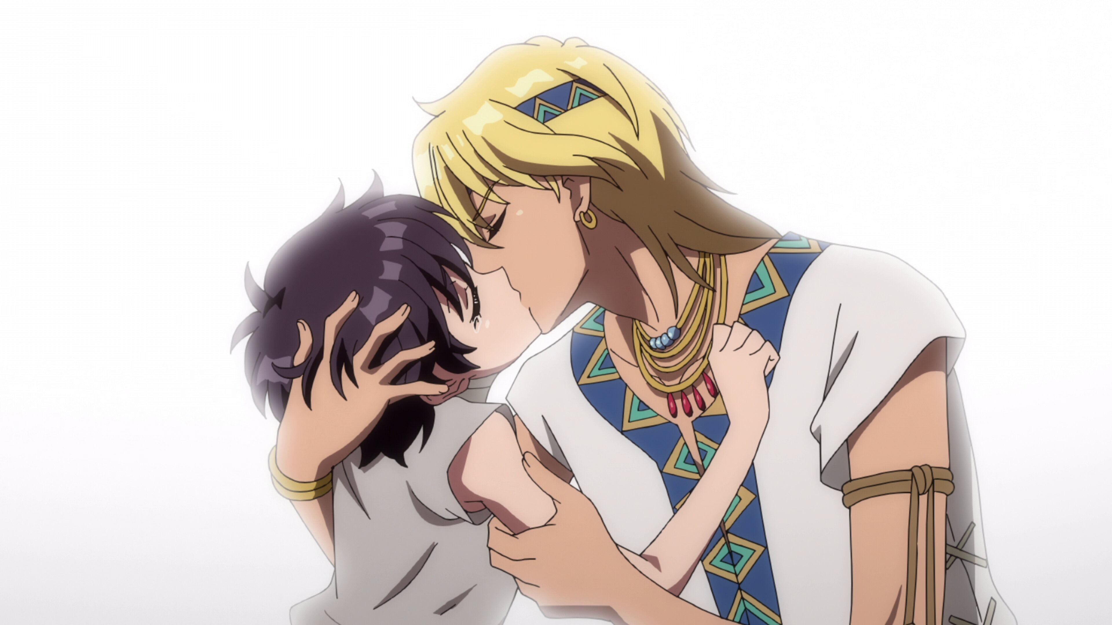 Sora wa akai kawa no hotori S1E3 I Can't Go Back, I Won't Go Back