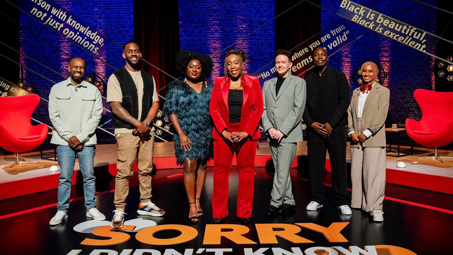 Sorry, I Didn't Know S6E1 Stephen Bailey, Ola Labib, Dinesh Nathan, Susan Wokoma